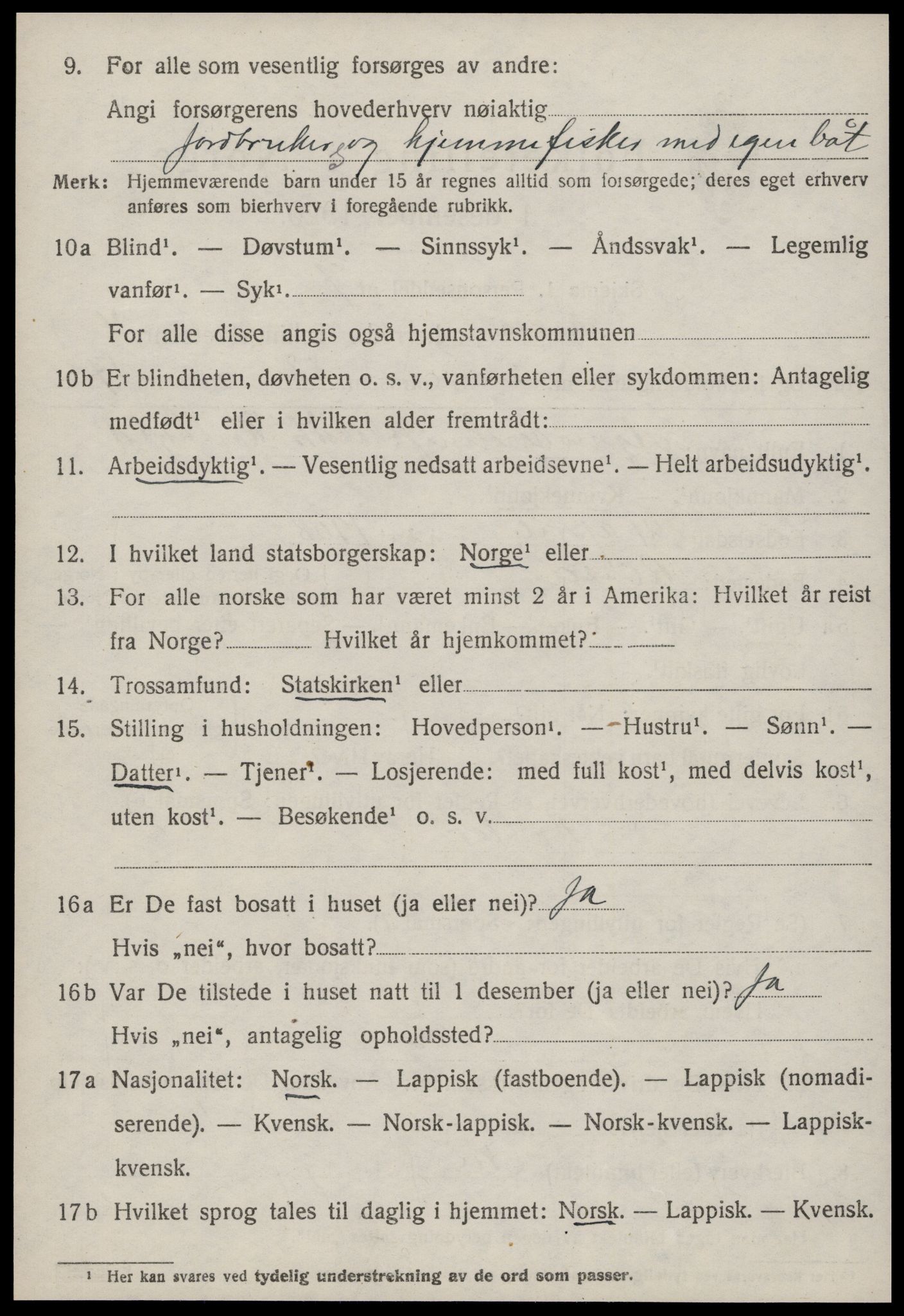 SAT, Folketelling 1920 for 1624 Rissa herred, 1920, s. 2962