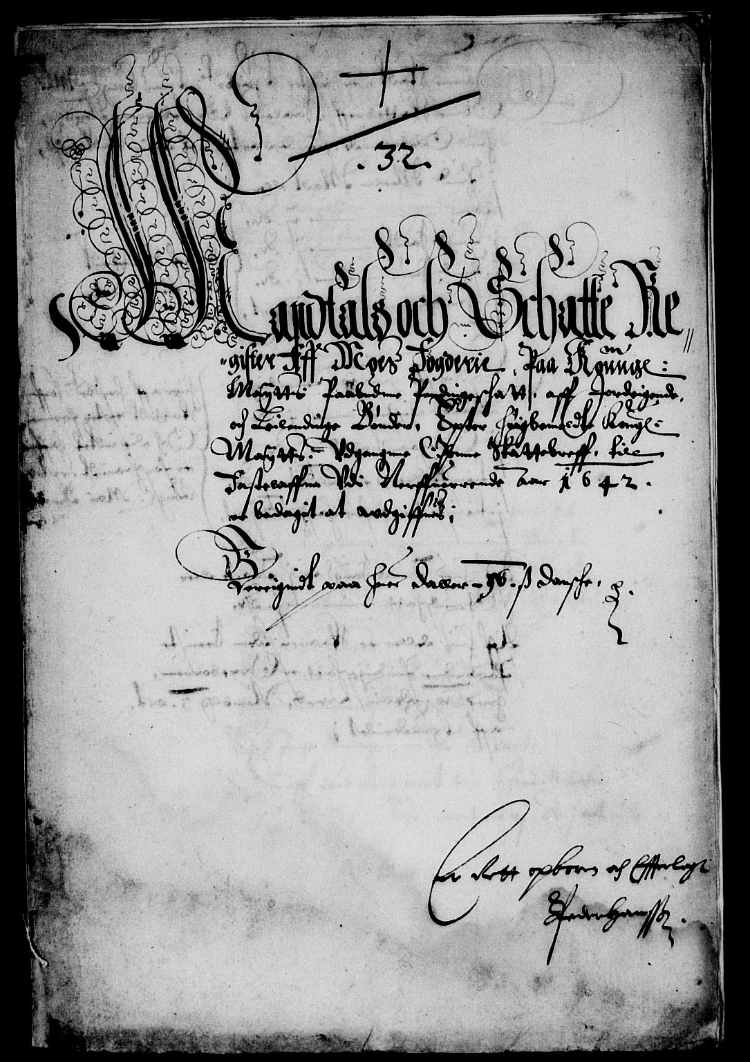 Rentekammeret inntil 1814, Reviderte regnskaper, Lensregnskaper, AV/RA-EA-5023/R/Rb/Rba/L0159: Akershus len, 1641-1642