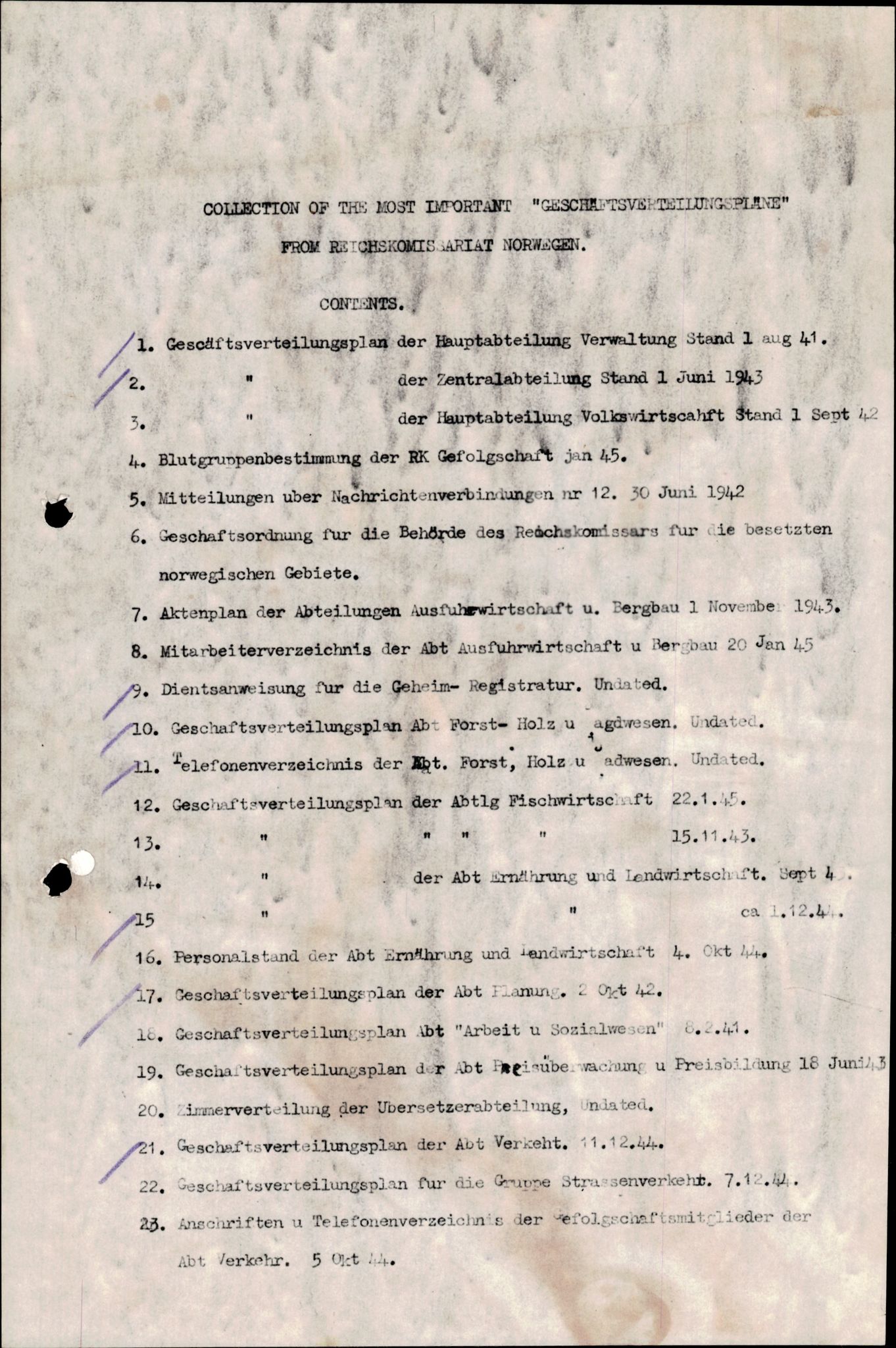 Forsvarets Overkommando. 2 kontor. Arkiv 11.4. Spredte tyske arkivsaker, AV/RA-RAFA-7031/D/Dar/Darb/L0006: Reichskommissariat., 1941-1945, s. 3