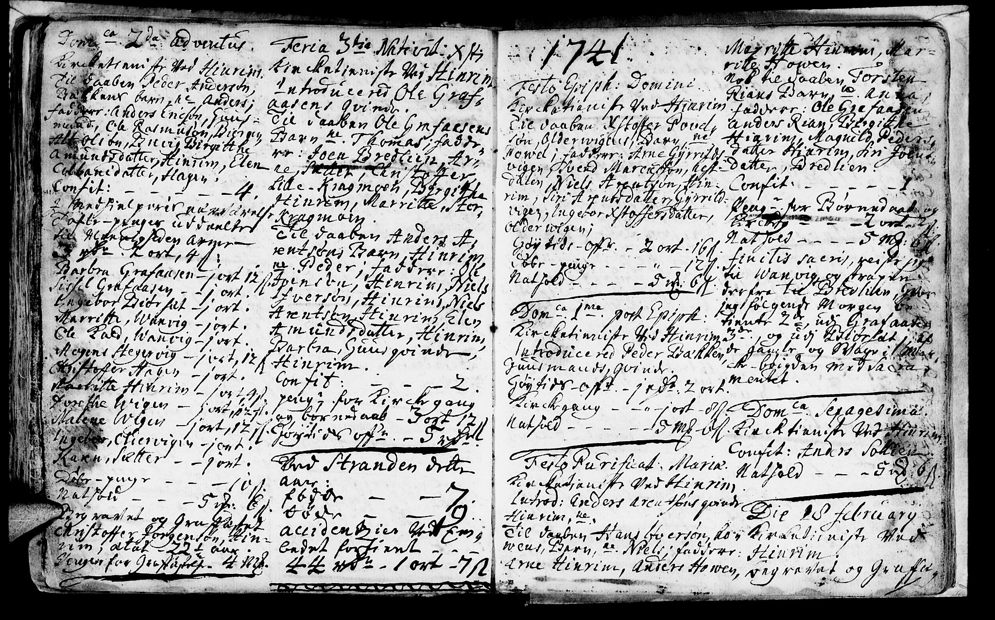 Ministerialprotokoller, klokkerbøker og fødselsregistre - Nord-Trøndelag, AV/SAT-A-1458/701/L0002: Ministerialbok nr. 701A02 /2, 1738-1752