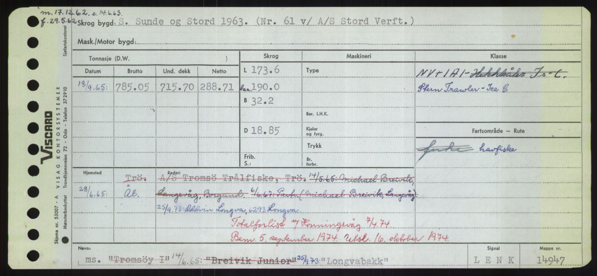 Sjøfartsdirektoratet med forløpere, Skipsmålingen, AV/RA-S-1627/H/Hd/L0023: Fartøy, Lia-Løv, s. 339