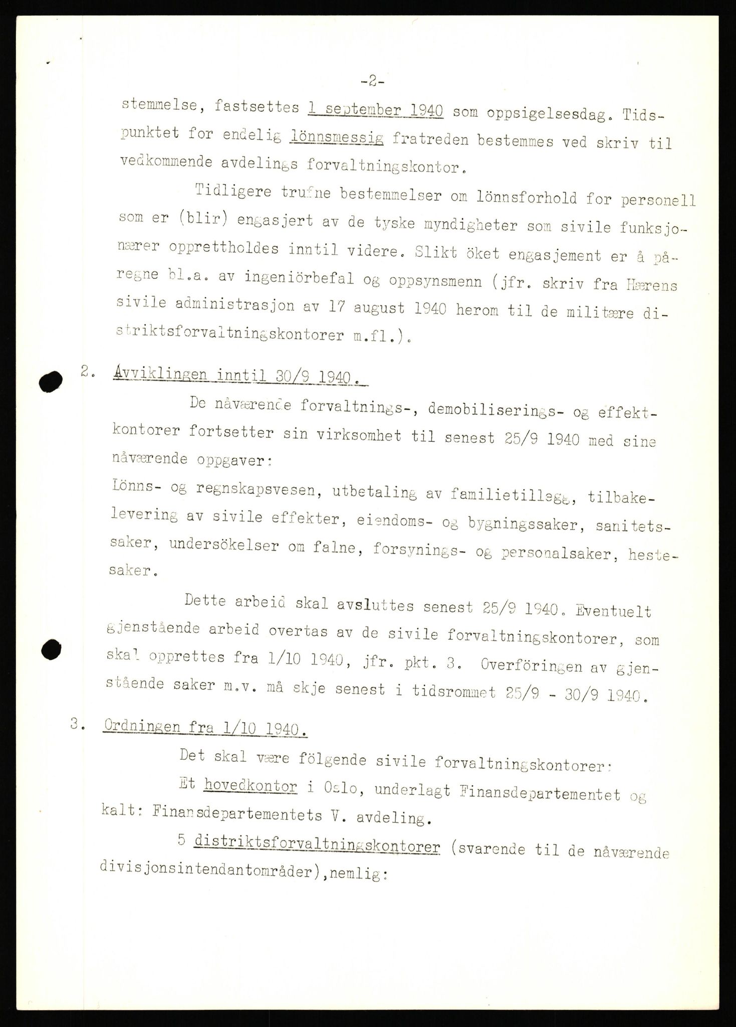 Forsvaret, Forsvarets krigshistoriske avdeling, AV/RA-RAFA-2017/Y/Yf/L0206: II-C-11-2120  -  Kapitulasjonen 7. juni 1940.  Okkupasjonstiden., 1940-1945, s. 144