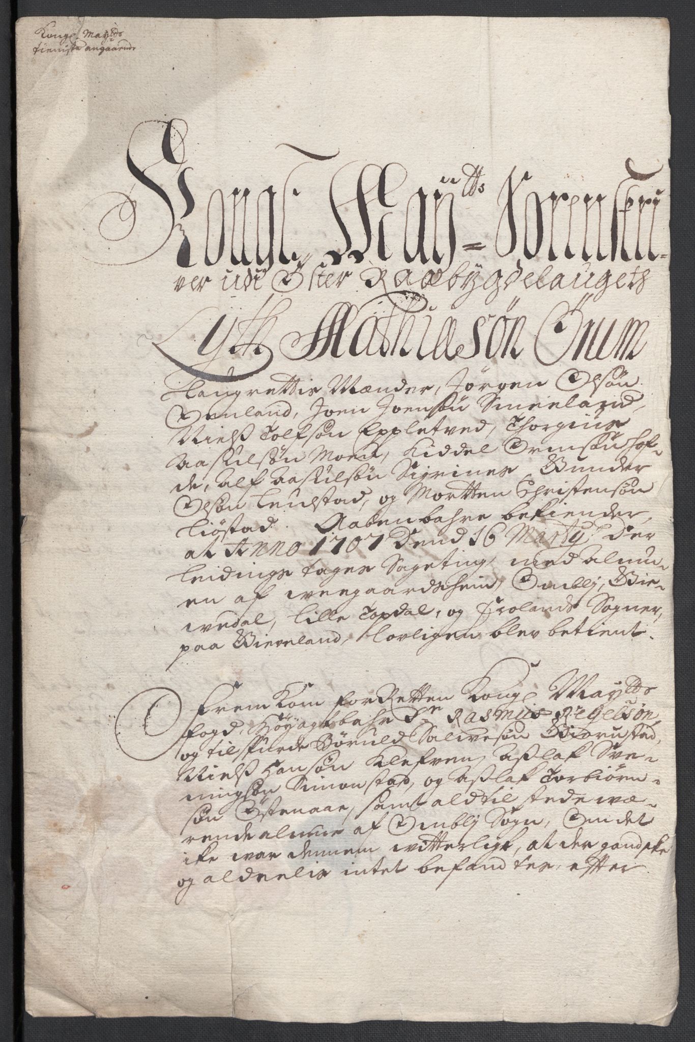 Rentekammeret inntil 1814, Reviderte regnskaper, Fogderegnskap, AV/RA-EA-4092/R40/L2448: Fogderegnskap Råbyggelag, 1706-1708, s. 166