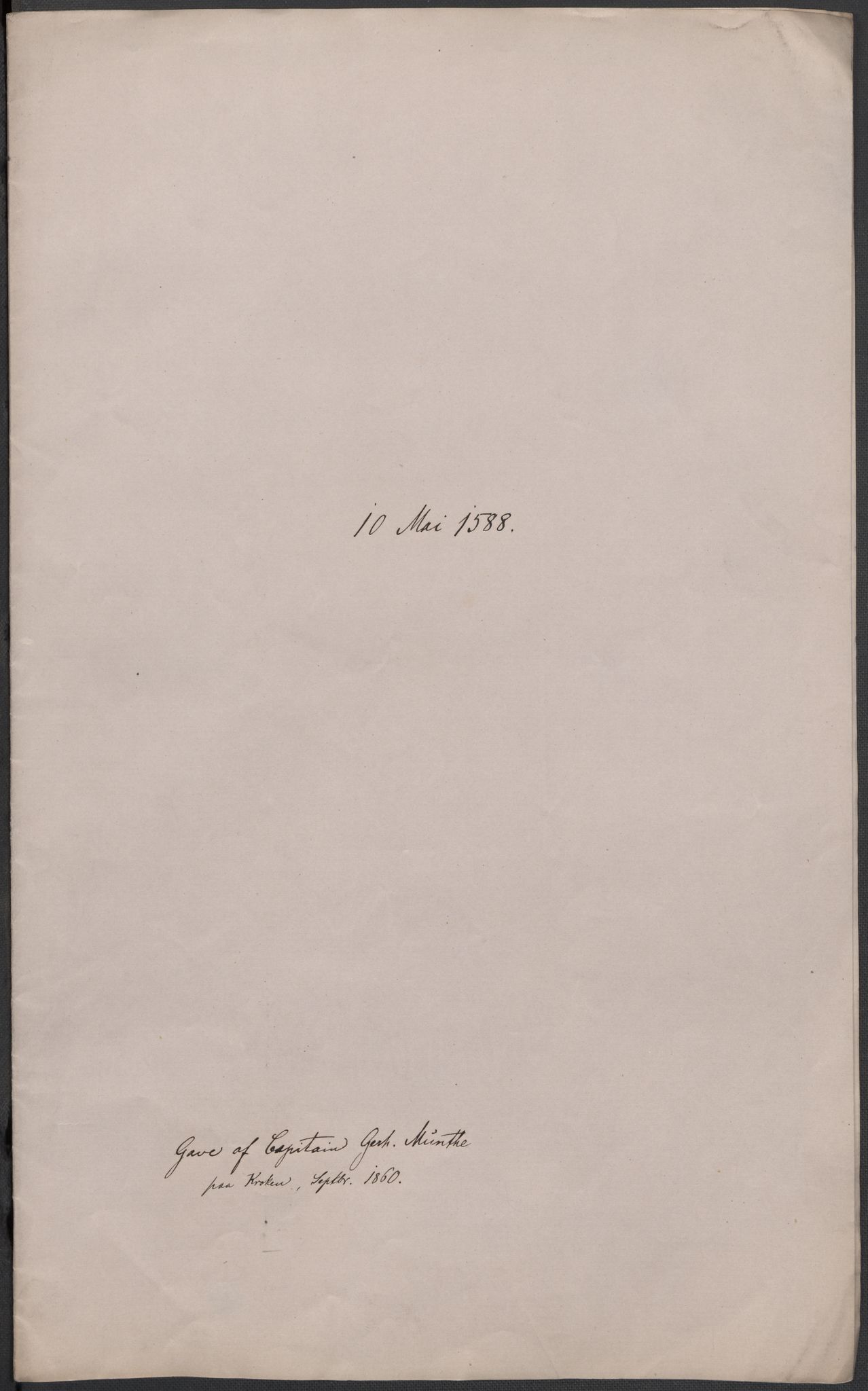 Riksarkivets diplomsamling, AV/RA-EA-5965/F02/L0089: Dokumenter, 1588, s. 19
