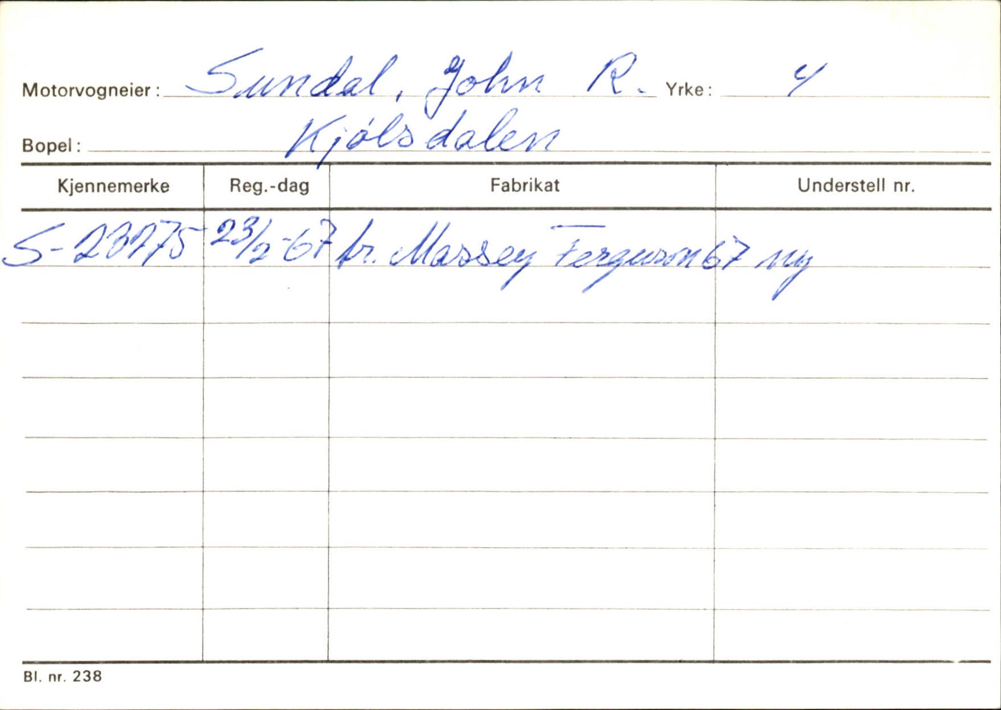 Statens vegvesen, Sogn og Fjordane vegkontor, SAB/A-5301/4/F/L0129: Eigarregistrer Eid A-S, 1945-1975, s. 2687