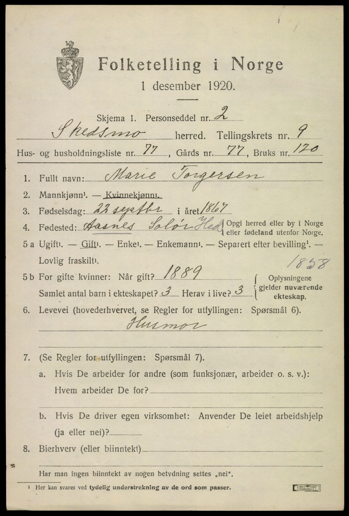 SAO, Folketelling 1920 for 0231 Skedsmo herred, 1920, s. 11613