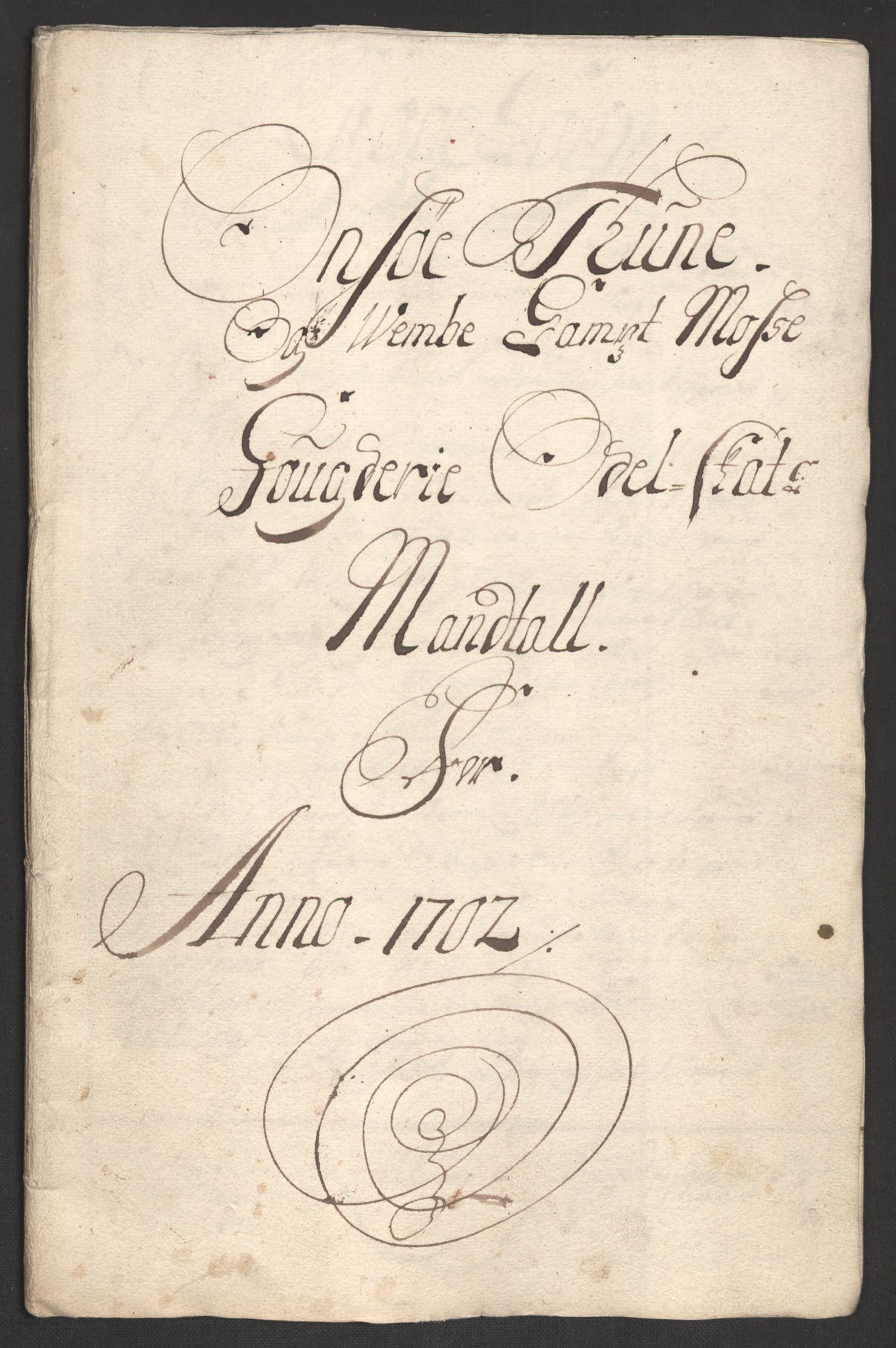 Rentekammeret inntil 1814, Reviderte regnskaper, Fogderegnskap, RA/EA-4092/R04/L0131: Fogderegnskap Moss, Onsøy, Tune, Veme og Åbygge, 1702, s. 23