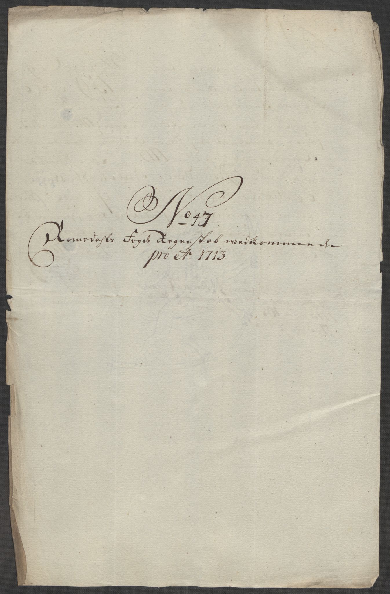 Rentekammeret inntil 1814, Reviderte regnskaper, Fogderegnskap, RA/EA-4092/R55/L3662: Fogderegnskap Romsdal, 1713-1714, s. 271