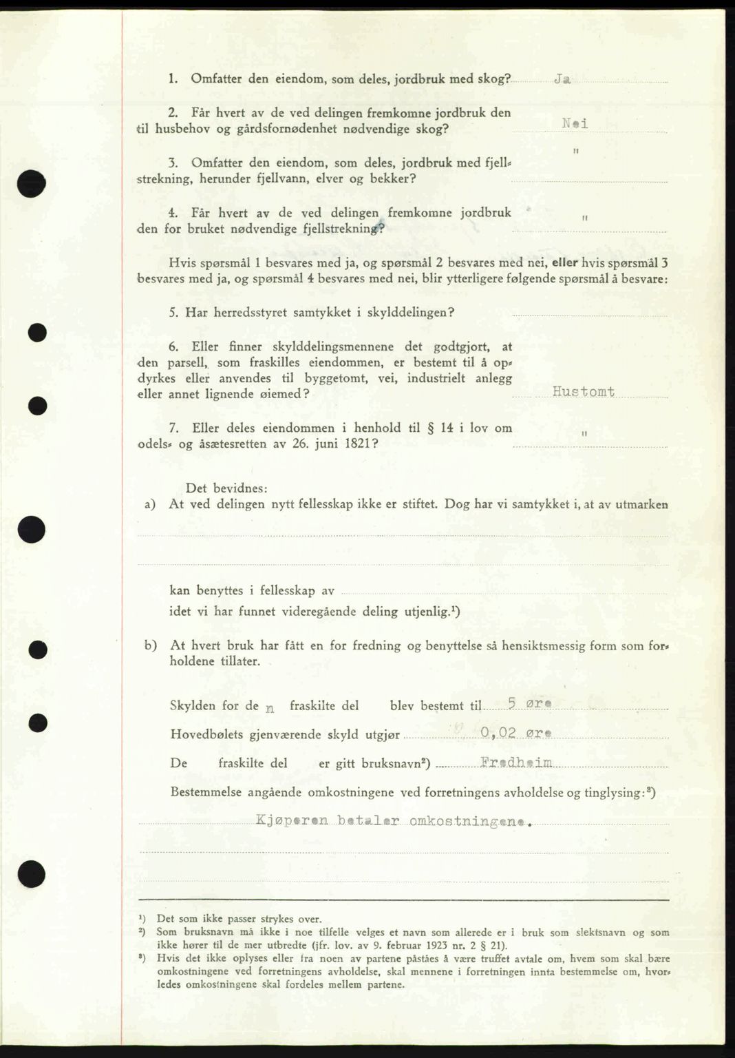 Nedenes sorenskriveri, AV/SAK-1221-0006/G/Gb/Gba/L0055: Pantebok nr. A7, 1946-1946, Dagboknr: 932/1946