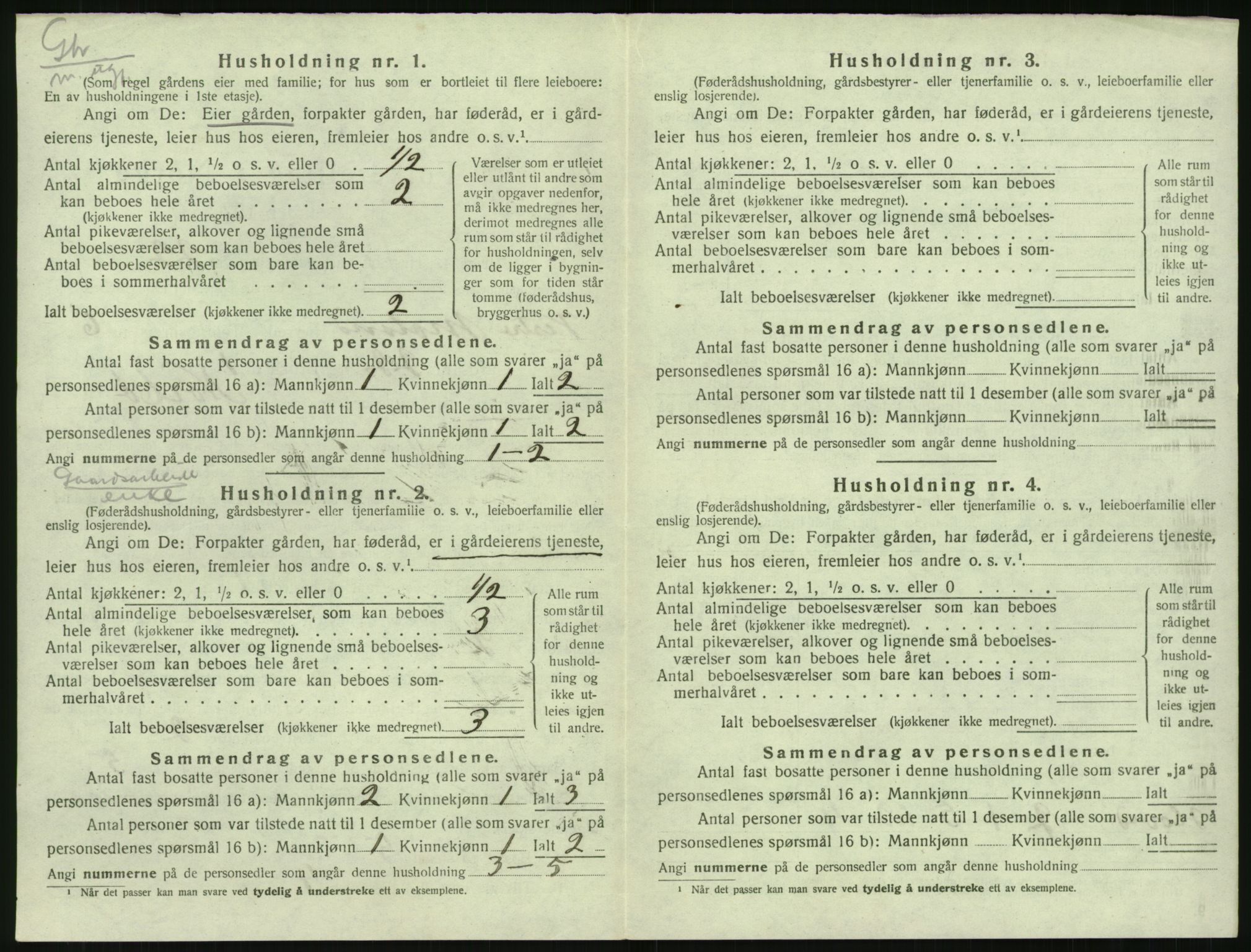 SAK, Folketelling 1920 for 0926 Vestre Moland herred, 1920, s. 862