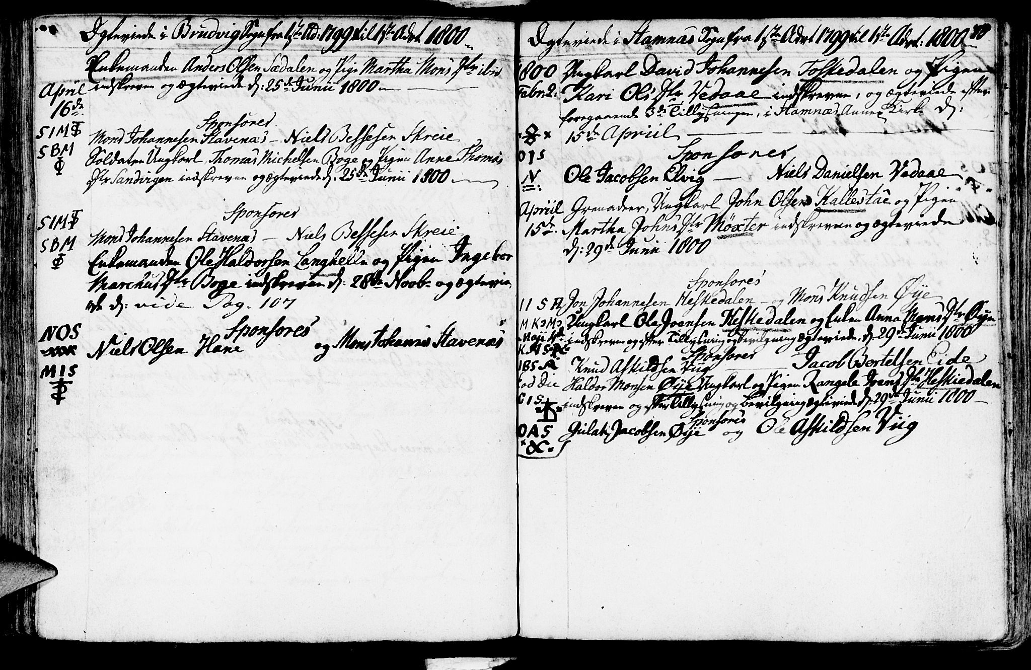 Haus sokneprestembete, SAB/A-75601/H/Haa: Ministerialbok nr. A 11, 1796-1816, s. 75