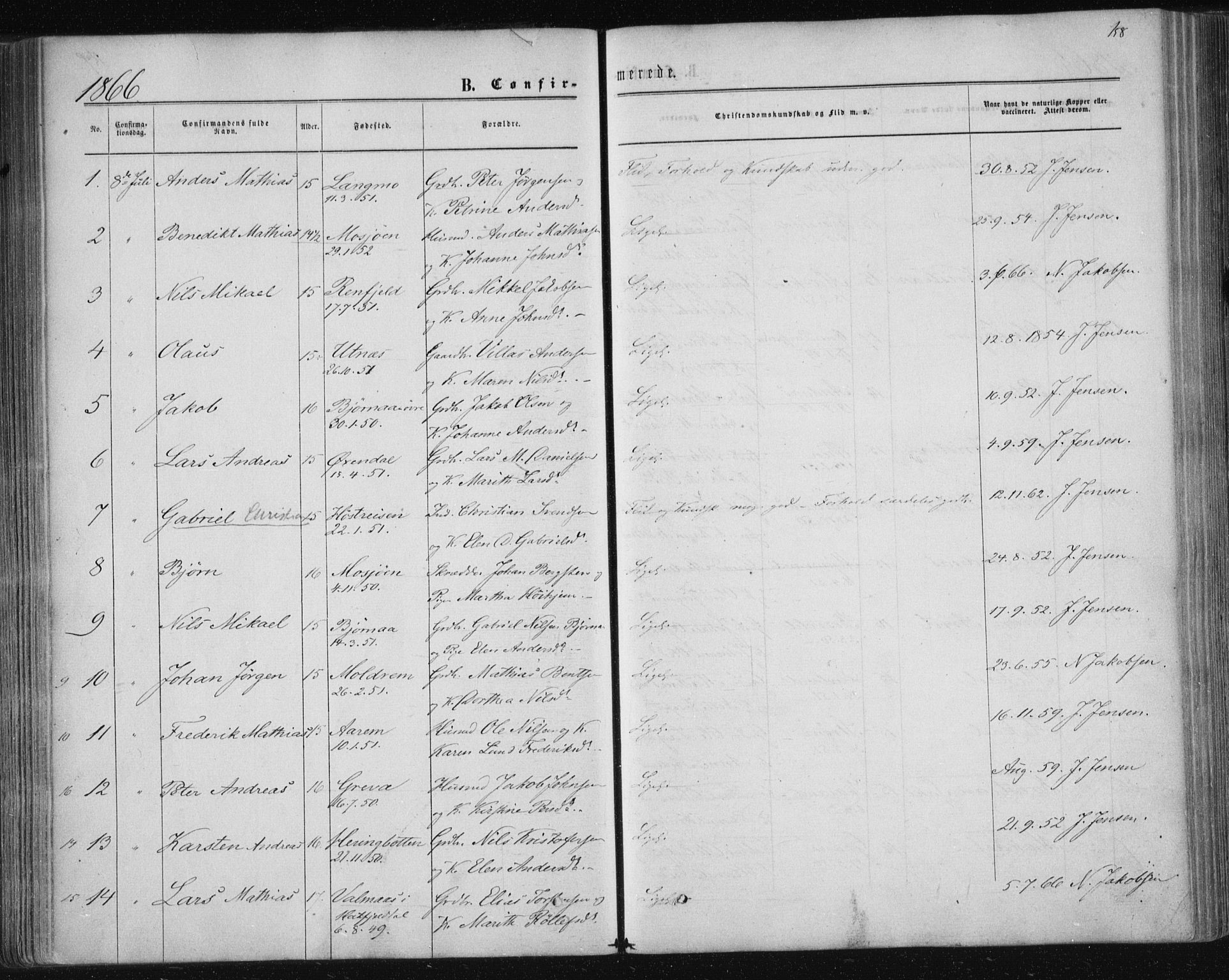 Ministerialprotokoller, klokkerbøker og fødselsregistre - Nordland, AV/SAT-A-1459/820/L0294: Ministerialbok nr. 820A15, 1866-1879, s. 158