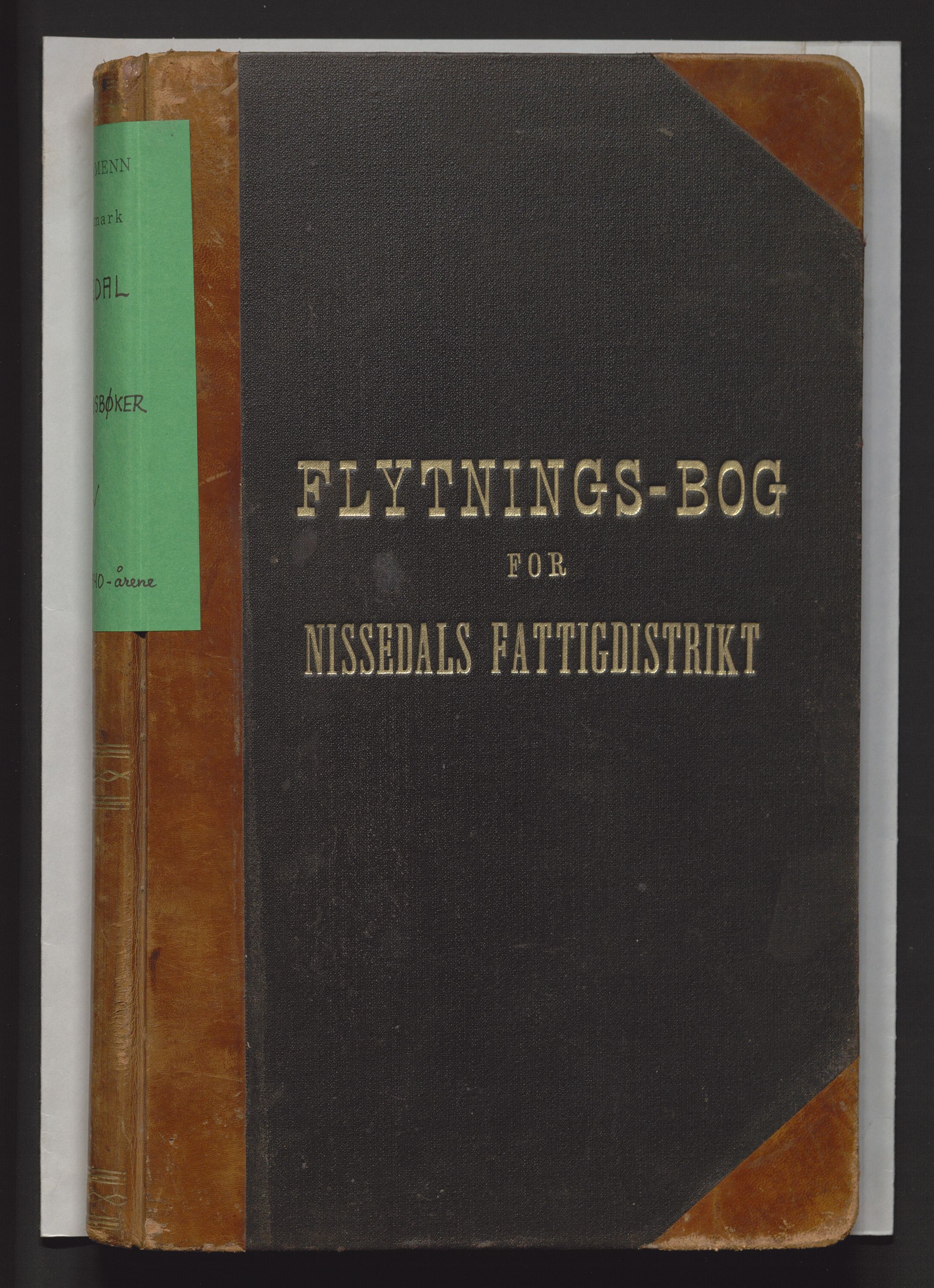 Nissedal lensmannskontor, AV/SAKO-A-565/O/Oa/L0002: Flyttingsbøker - Nissedal, 1901-1940