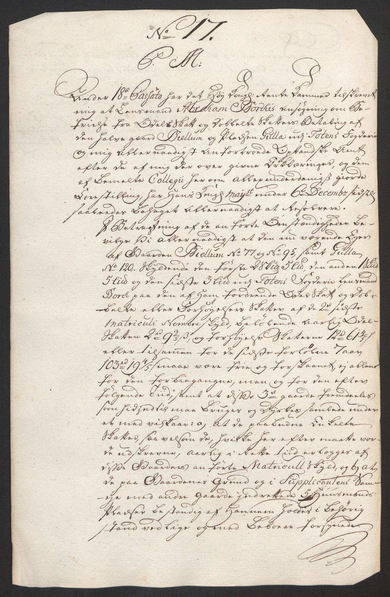 Rentekammeret inntil 1814, Reviderte regnskaper, Fogderegnskap, AV/RA-EA-4092/R19/L1369: Fogderegnskap Toten, Hadeland og Vardal, 1782, s. 94