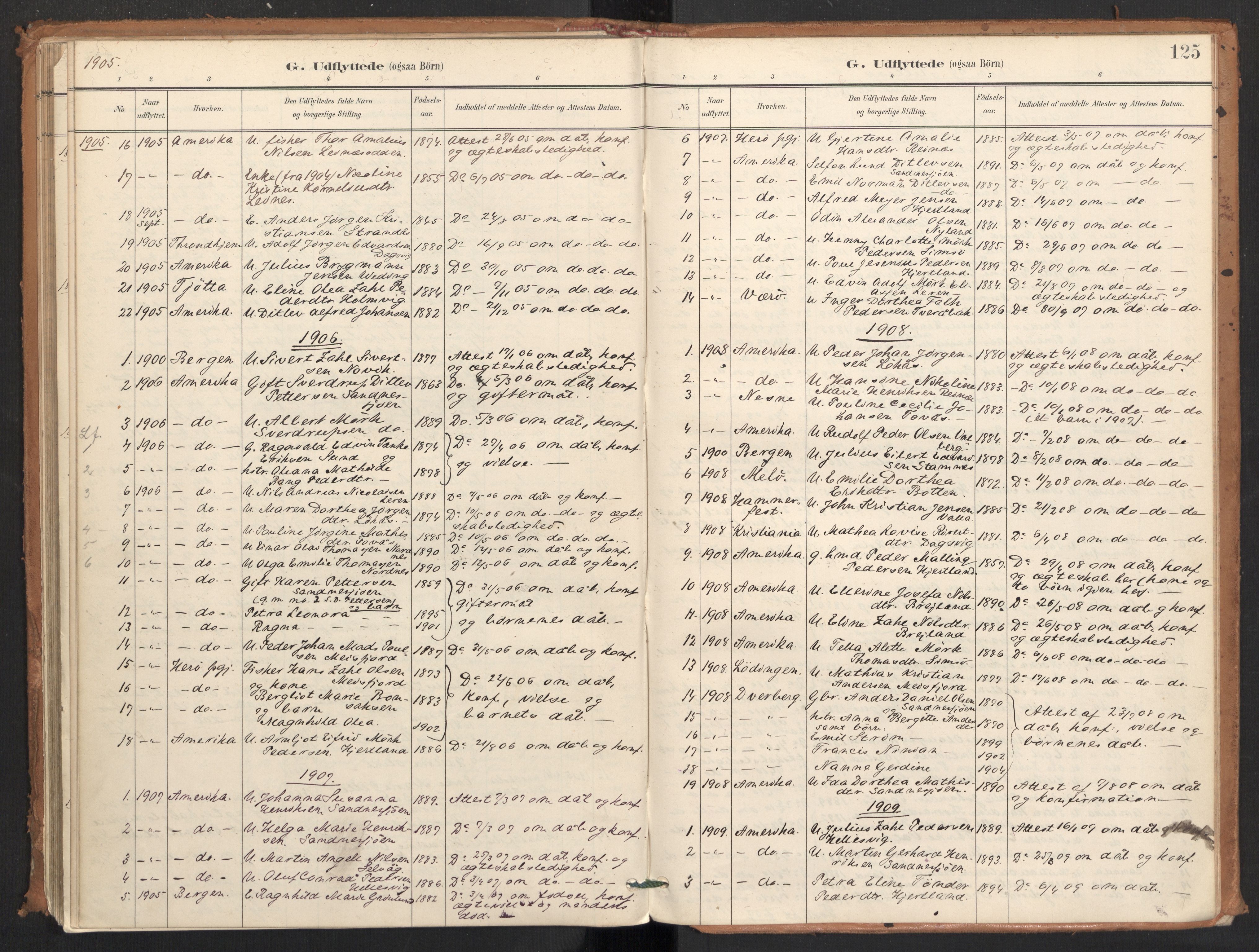 Ministerialprotokoller, klokkerbøker og fødselsregistre - Nordland, SAT/A-1459/831/L0472: Ministerialbok nr. 831A03, 1897-1912, s. 125