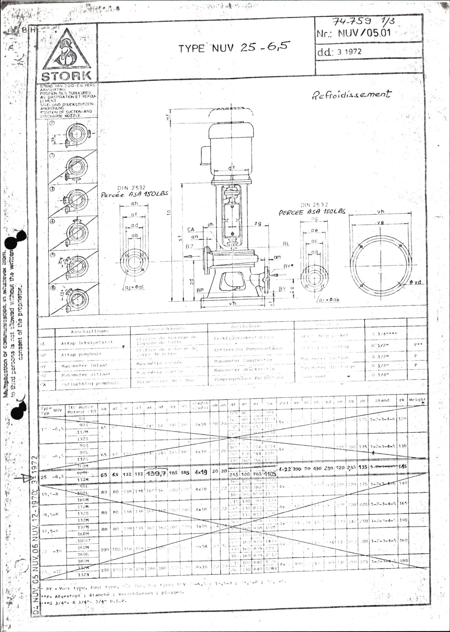 Pa 1503 - Stavanger Drilling AS, AV/SAST-A-101906/2/E/Eb/Ebb/L0001: Alexander L. Kielland plattform - Operation manual, 1976, s. 315