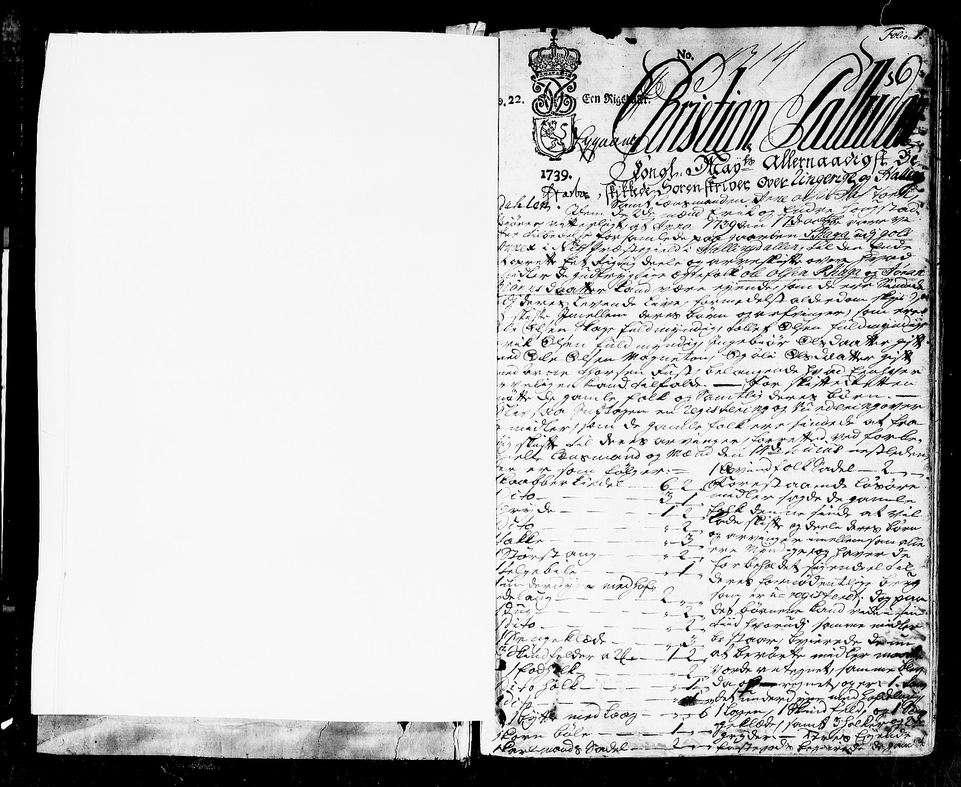 Ringerike og Hallingdal sorenskriveri, SAKO/A-81/H/Ha/L0012: Skifteprotokoll, 1739-1741, s. 0b-1a