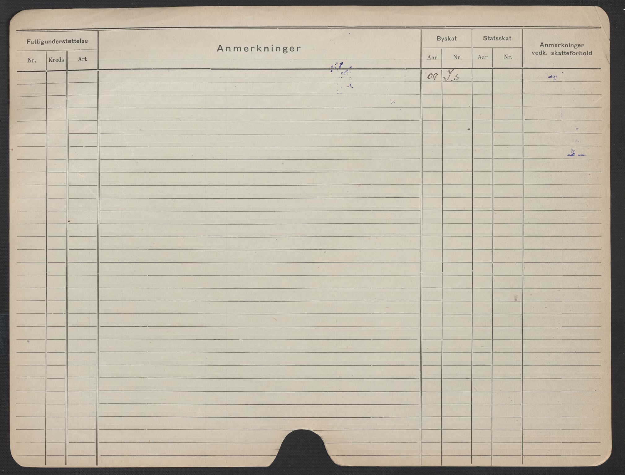 Oslo folkeregister, Registerkort, AV/SAO-A-11715/F/Fa/Fac/L0019: Kvinner, 1906-1914, s. 173b