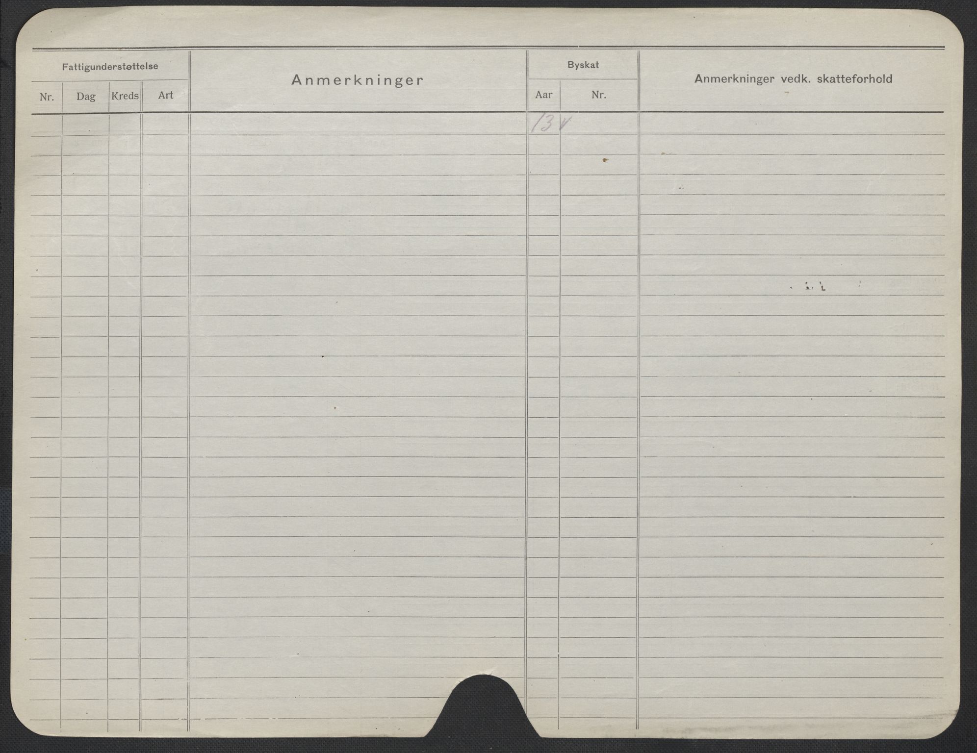Oslo folkeregister, Registerkort, SAO/A-11715/F/Fa/Fac/L0015: Kvinner, 1906-1914, s. 1175b