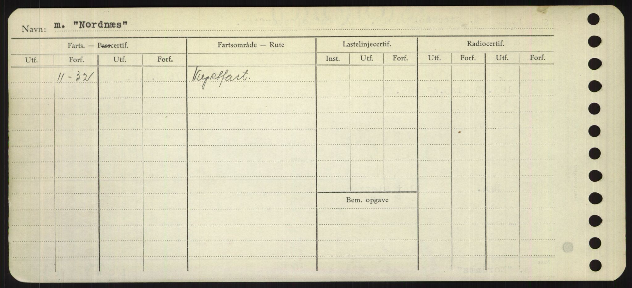 Sjøfartsdirektoratet med forløpere, Skipsmålingen, RA/S-1627/H/Hd/L0026: Fartøy, N-Norhol, s. 540