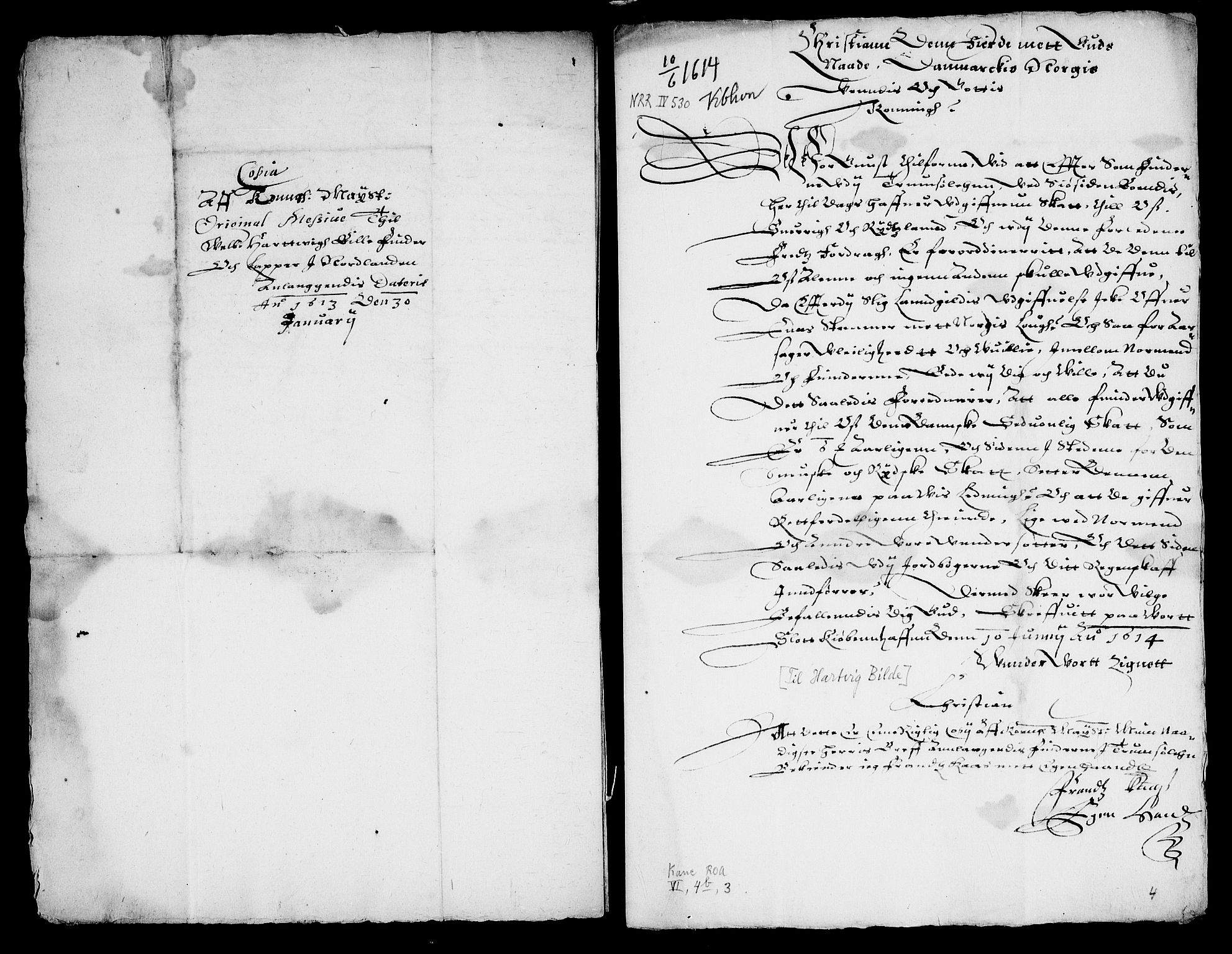 Danske Kanselli, Skapsaker, AV/RA-EA-4061/F/L0117: Skap 16, pakke 48-49A, 1622-1808, s. 29