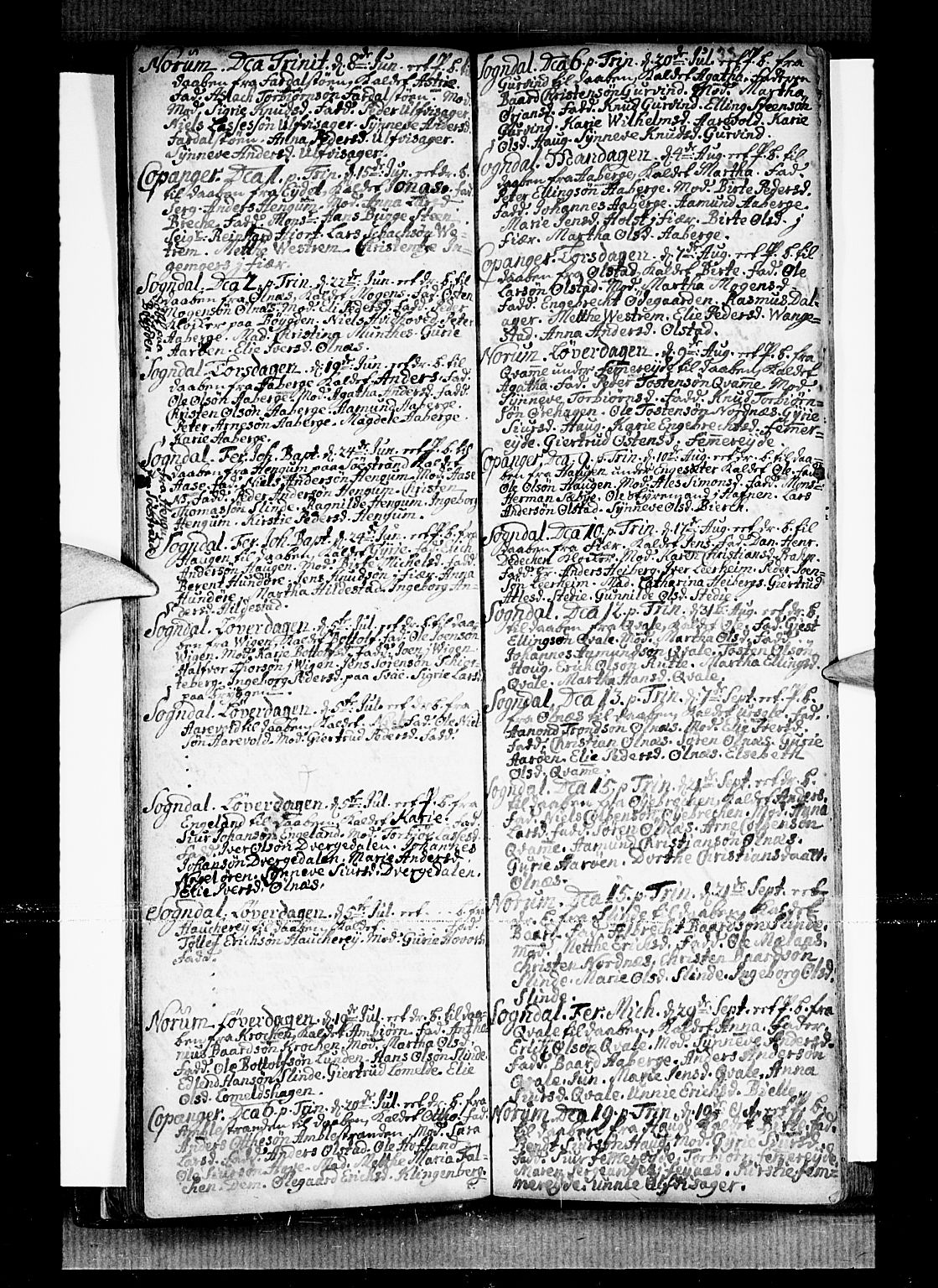 Sogndal sokneprestembete, AV/SAB-A-81301/H/Haa/Haaa/L0002: Ministerialbok nr. A 2, 1725-1741, s. 33