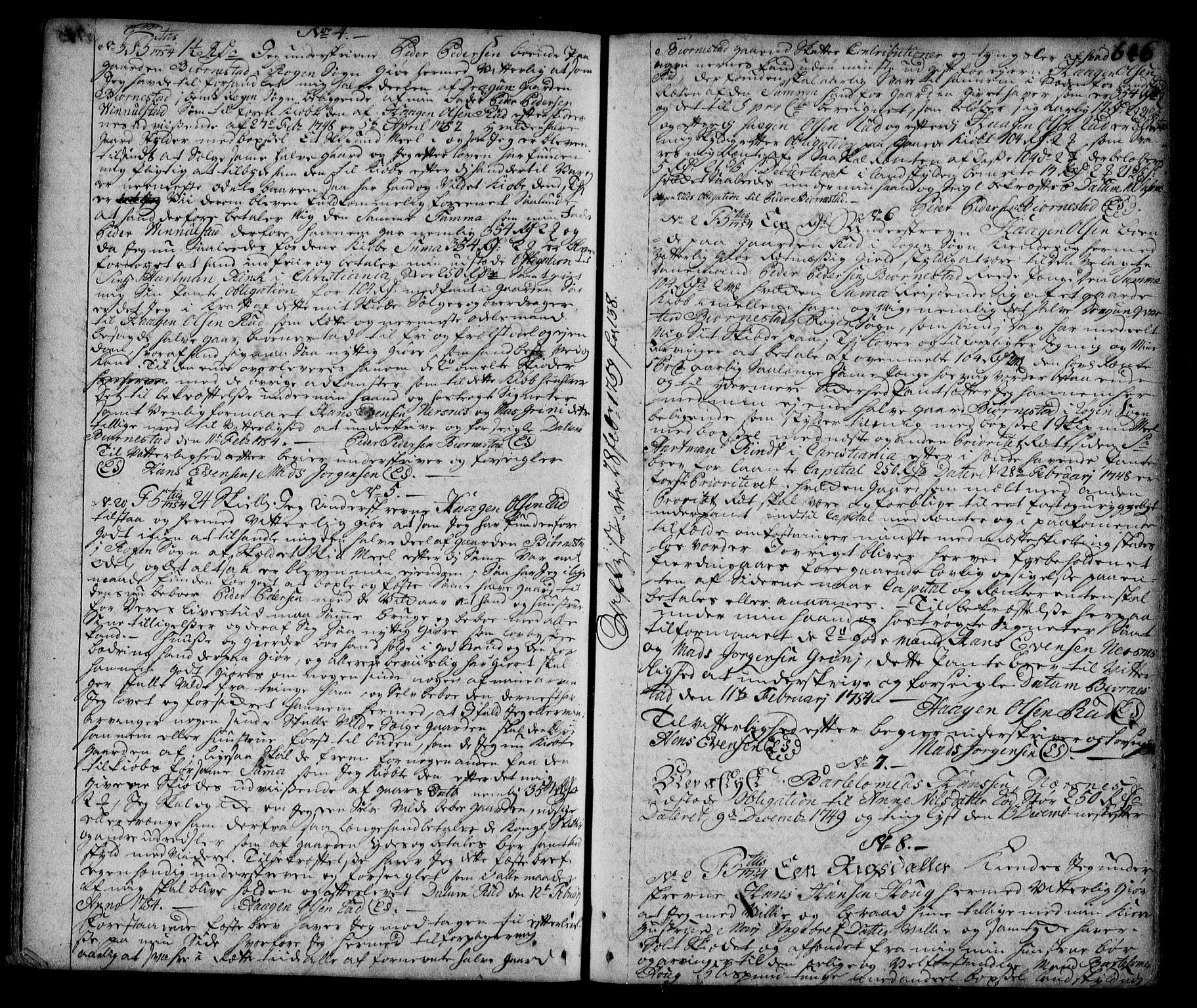 Lier, Røyken og Hurum sorenskriveri, SAKO/A-89/G/Ga/Gaa/L0002: Pantebok nr. II, 1725-1755, s. 646