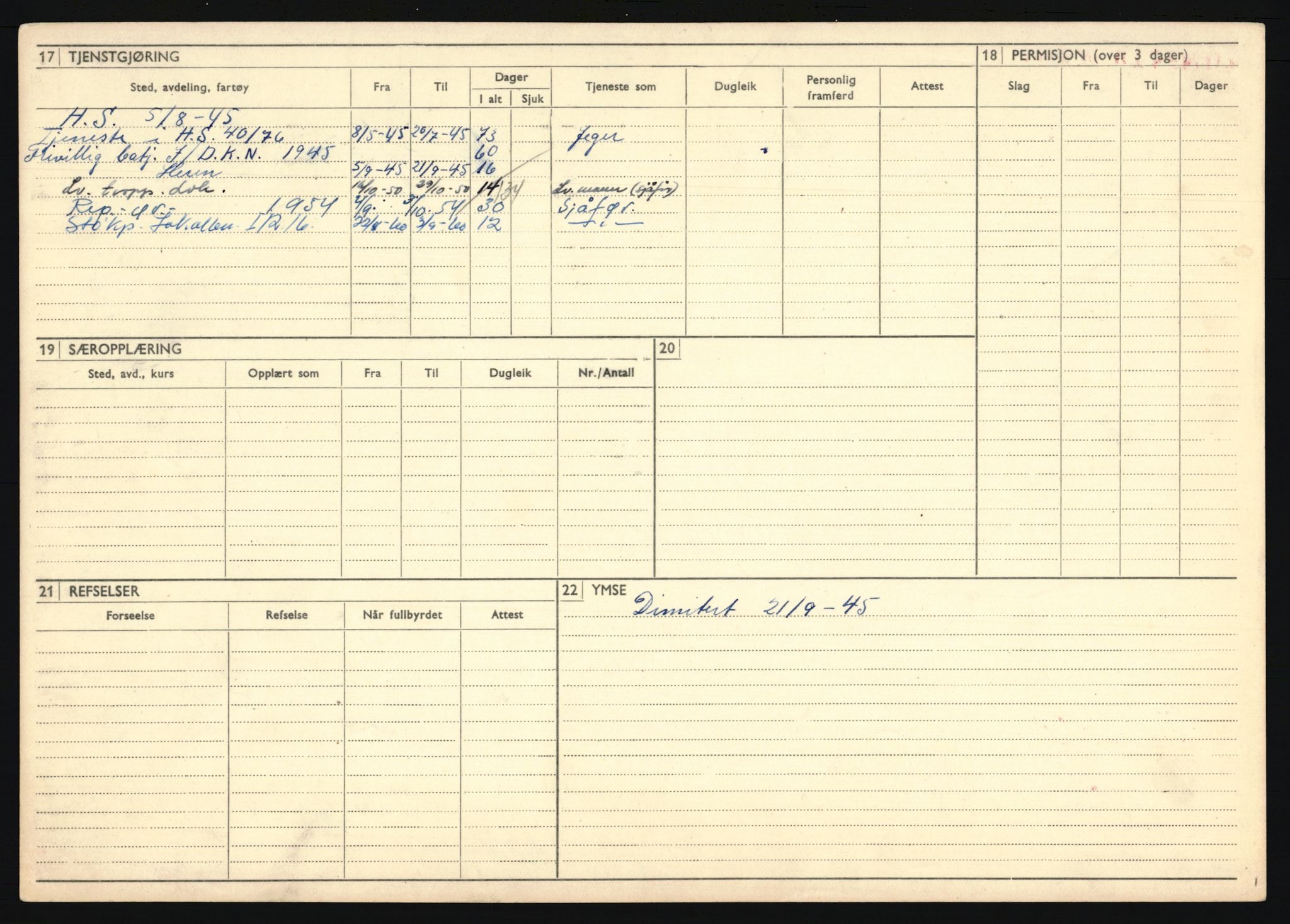 Forsvaret, Troms infanteriregiment nr. 16, AV/RA-RAFA-3146/P/Pa/L0024/0003: Rulleblad / Rulleblad for regimentets menige mannskaper, årsklasse 1942, 1942, s. 261