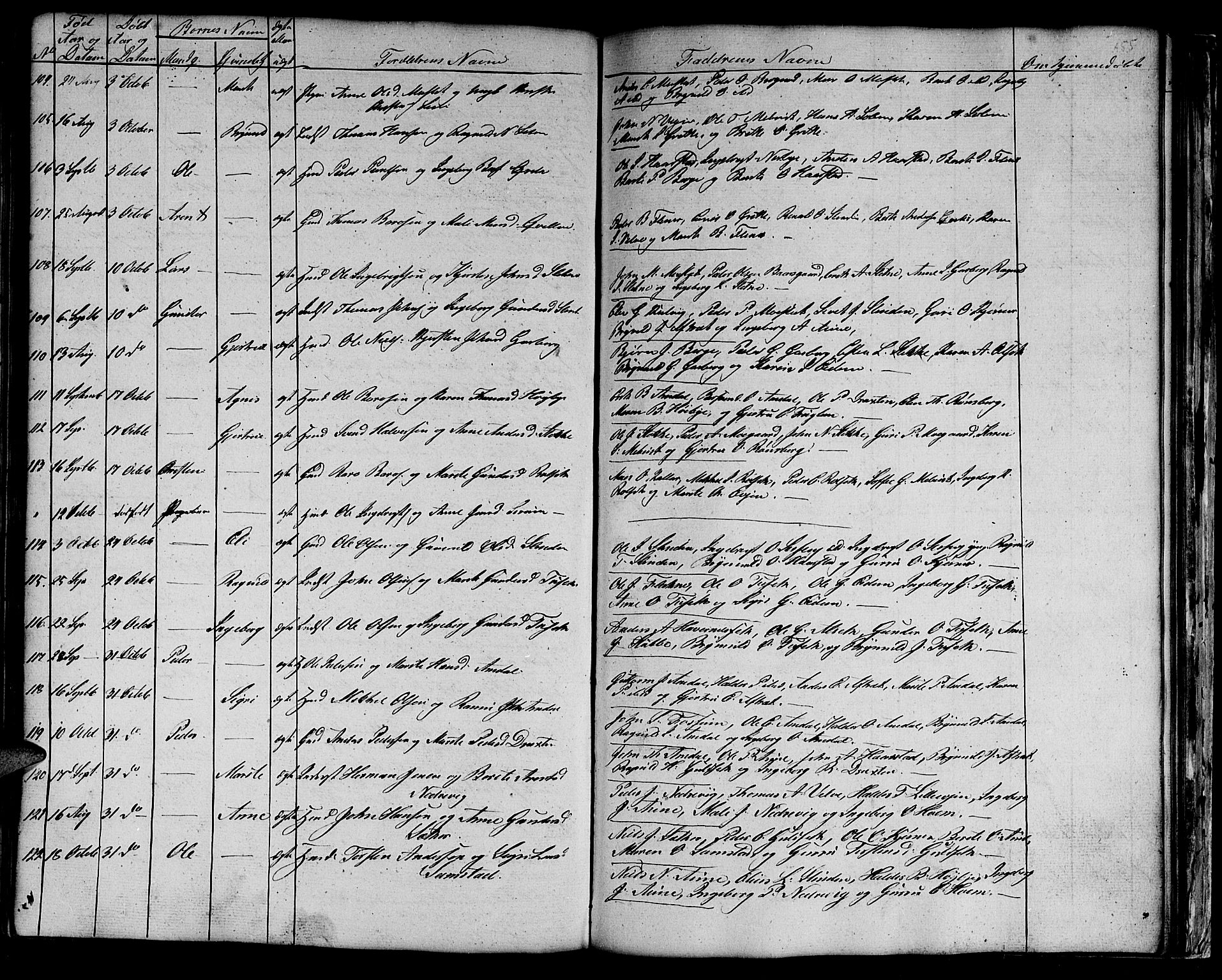 Ministerialprotokoller, klokkerbøker og fødselsregistre - Sør-Trøndelag, SAT/A-1456/695/L1154: Klokkerbok nr. 695C05, 1842-1858, s. 155