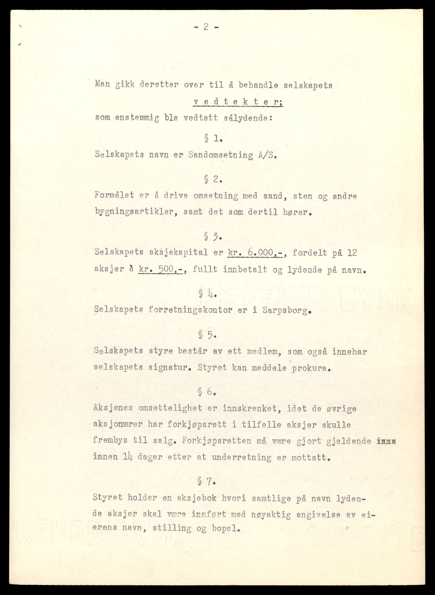 Sarpsborg tingrett, AV/SAT-A-10471a/K/Kb/Kbb/L0024: Aksjeselskap, San - Sarpsborg M, 1890-1989, s. 5