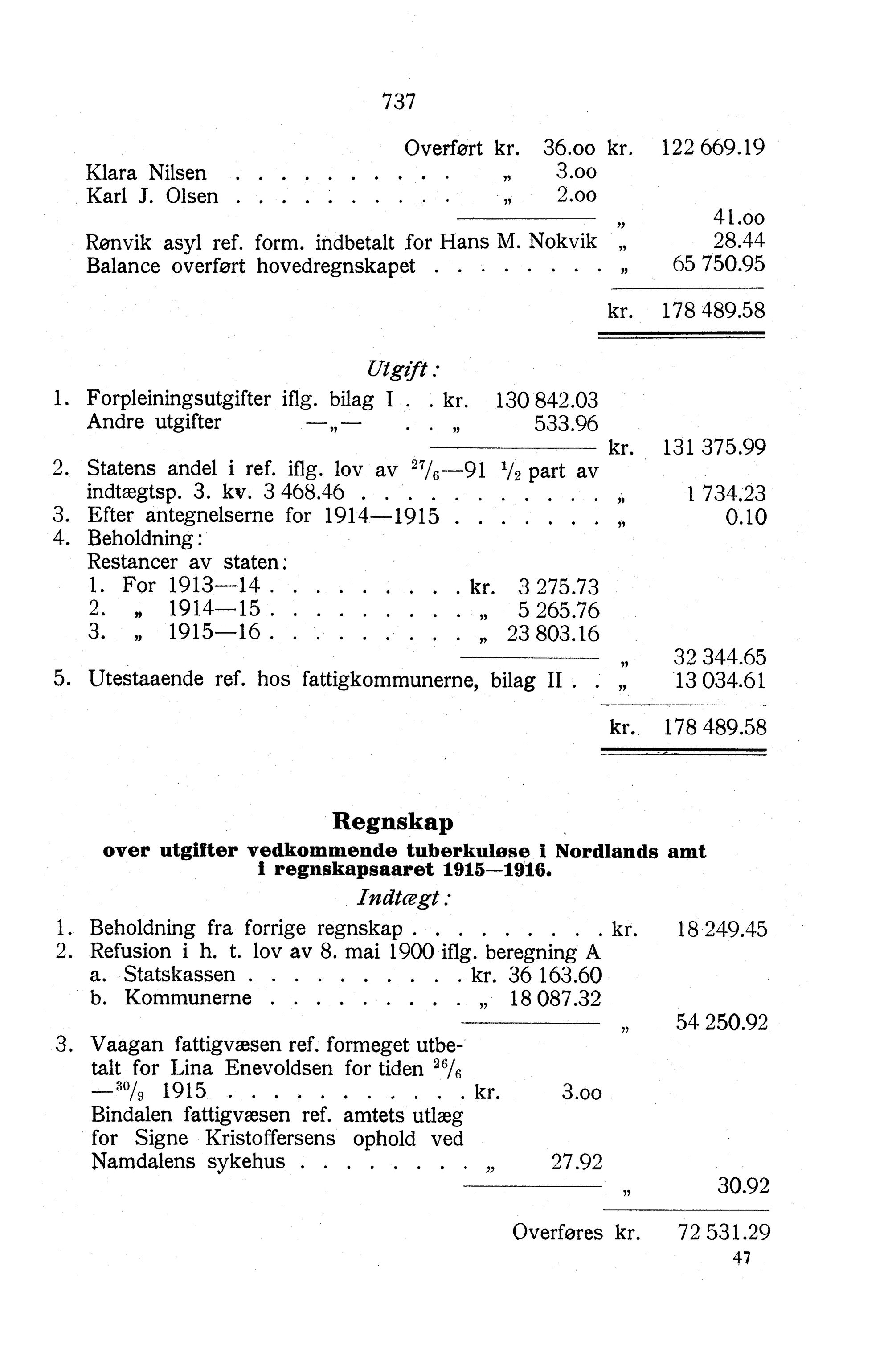 Nordland Fylkeskommune. Fylkestinget, AIN/NFK-17/176/A/Ac/L0040: Fylkestingsforhandlinger 1917, 1917