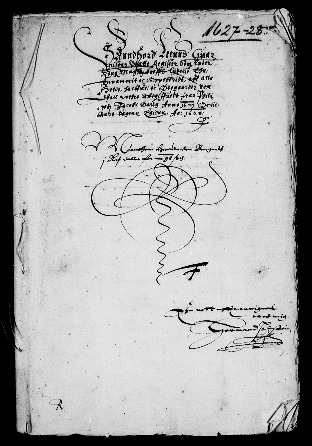 Rentekammeret inntil 1814, Reviderte regnskaper, Lensregnskaper, AV/RA-EA-5023/R/Rb/Rbt/L0047: Bergenhus len, 1627-1629