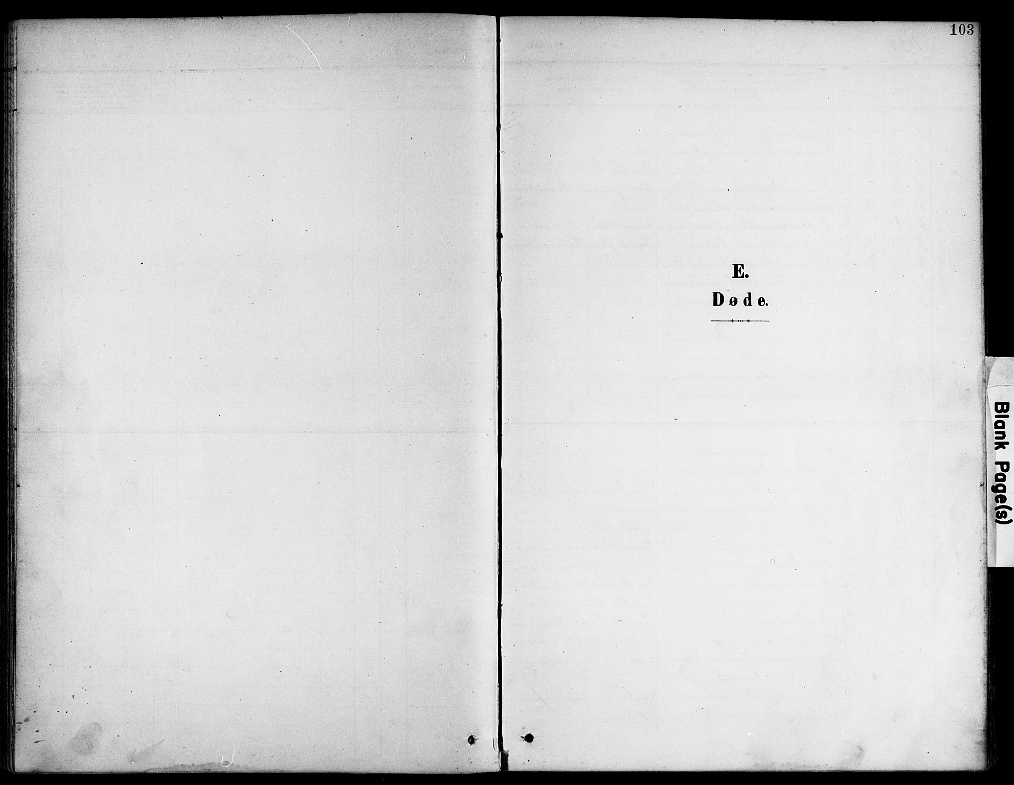 Oddernes sokneprestkontor, SAK/1111-0033/F/Fb/Fba/L0009: Klokkerbok nr. B 9, 1899-1923, s. 103