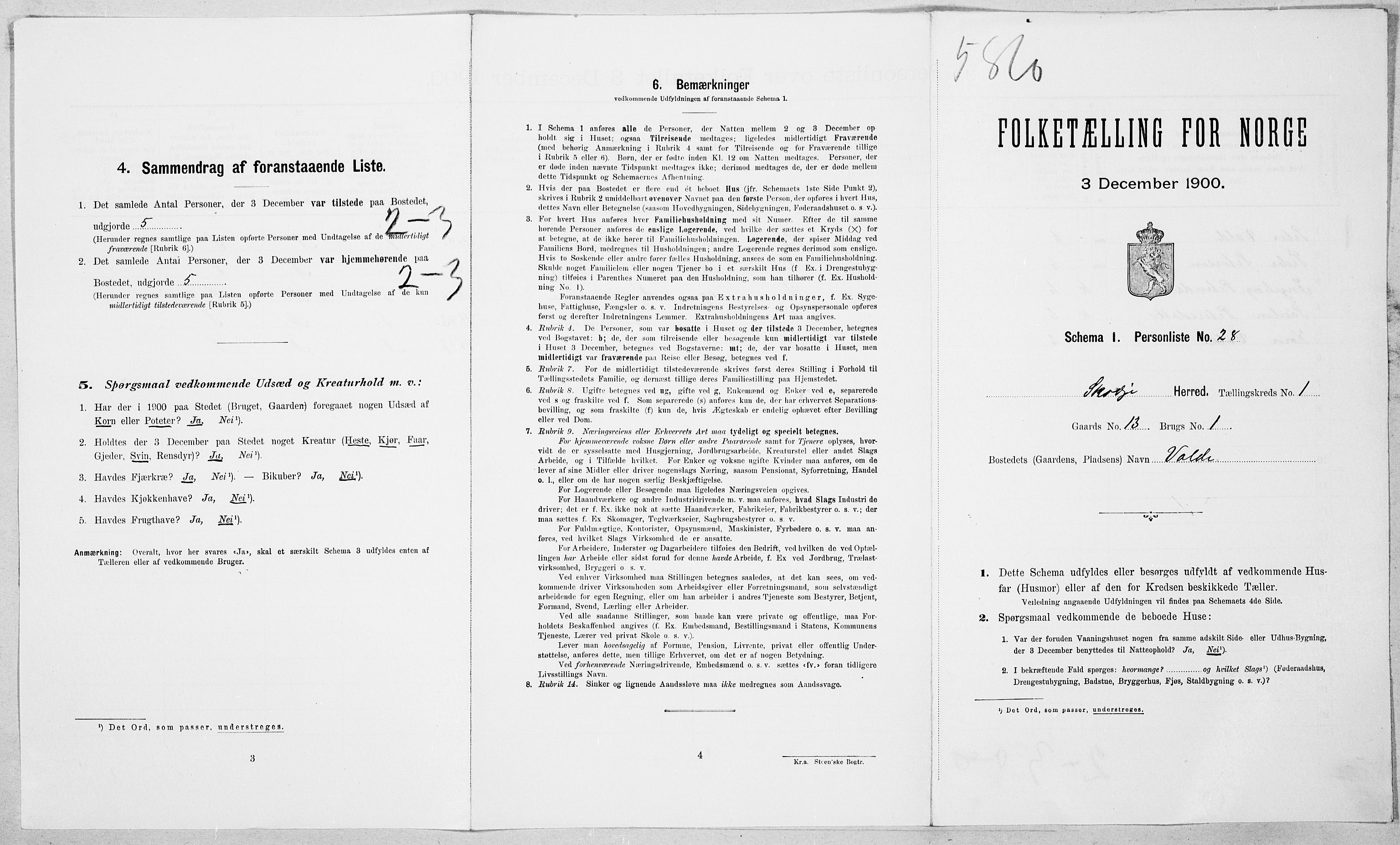 SAT, Folketelling 1900 for 1529 Skodje herred, 1900, s. 152