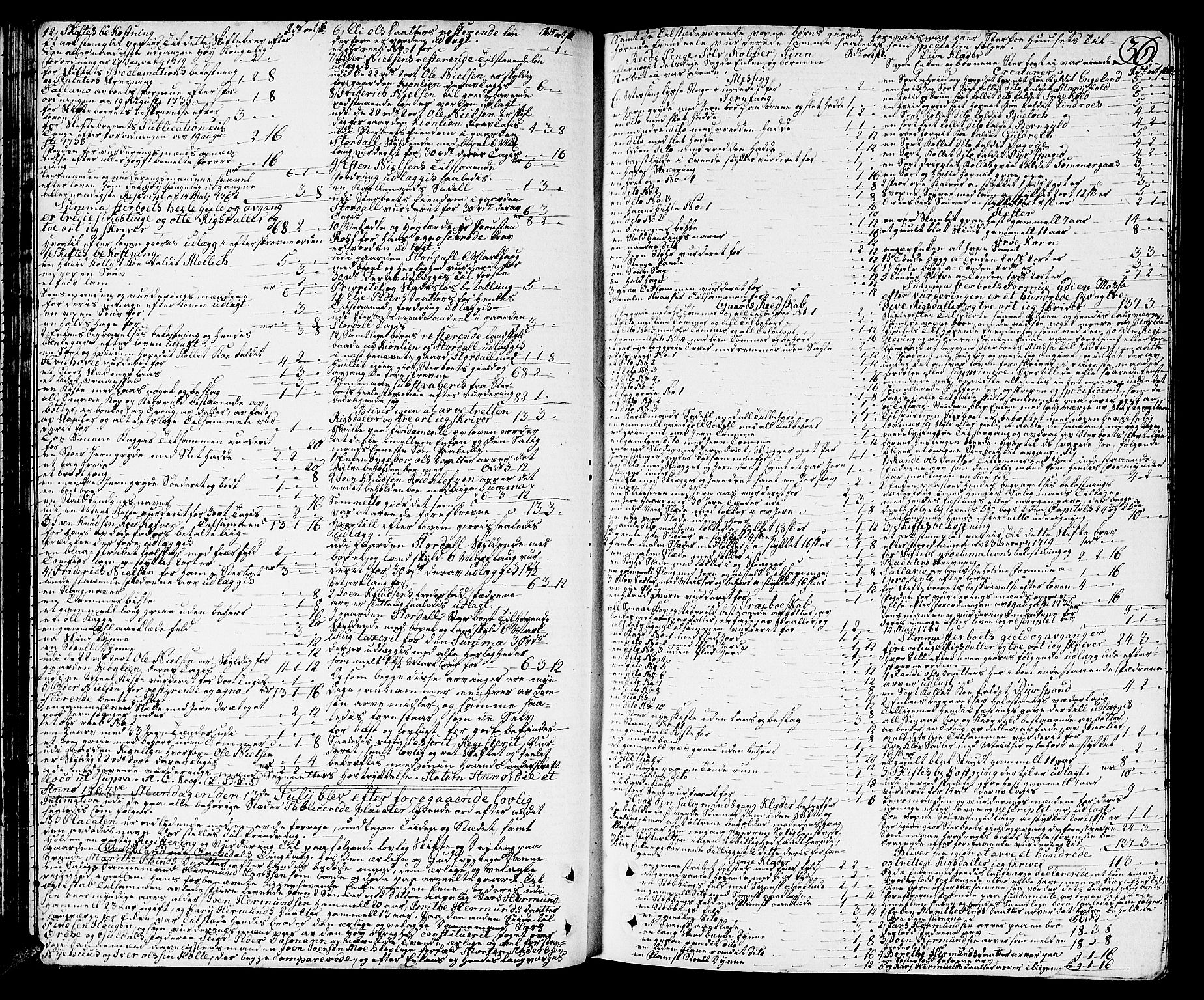 Orkdal sorenskriveri, SAT/A-4169/1/3/3Aa/L0007: Skifteprotokoller, 1767-1782, s. 35b-36a