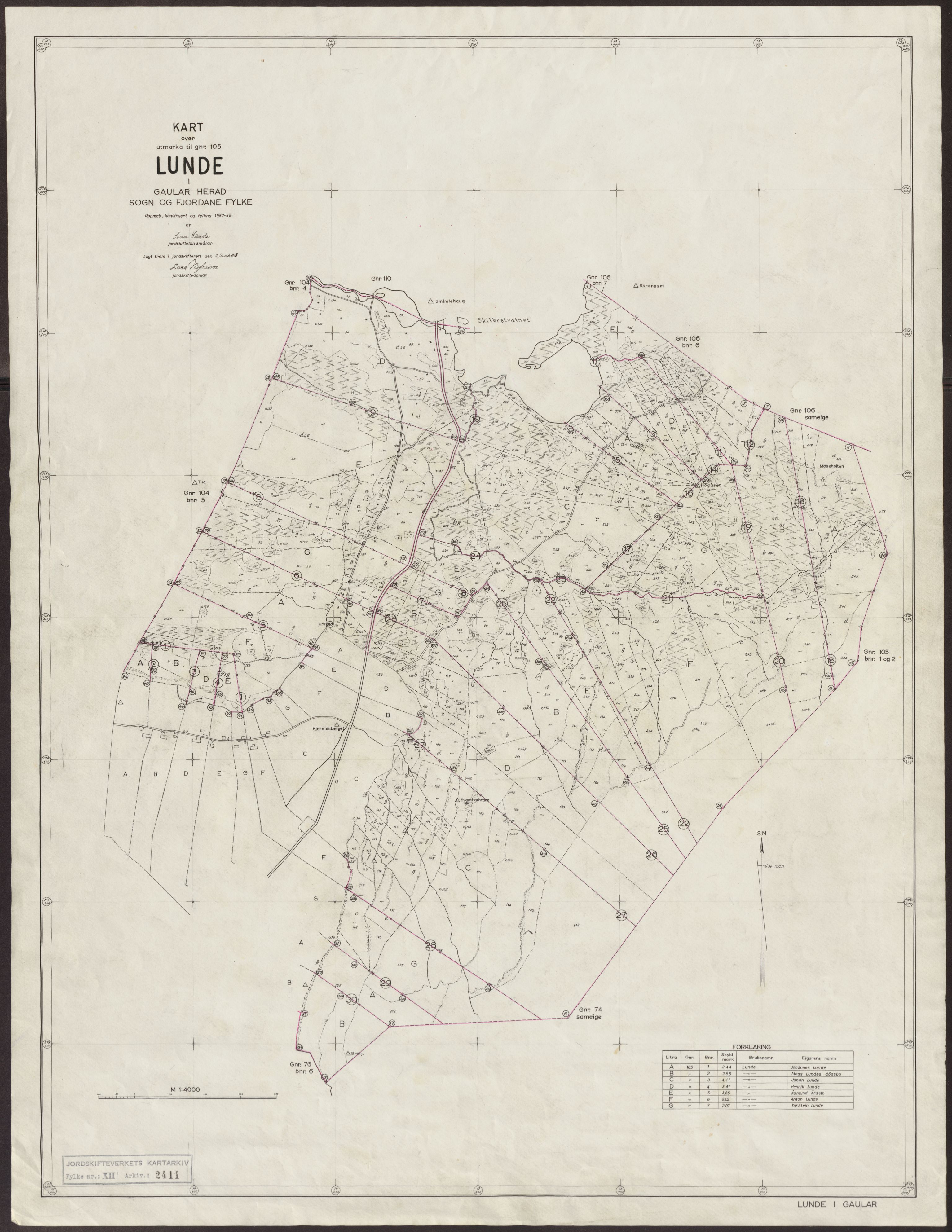 Jordskifteverkets kartarkiv, AV/RA-S-3929/T, 1859-1988, s. 2950