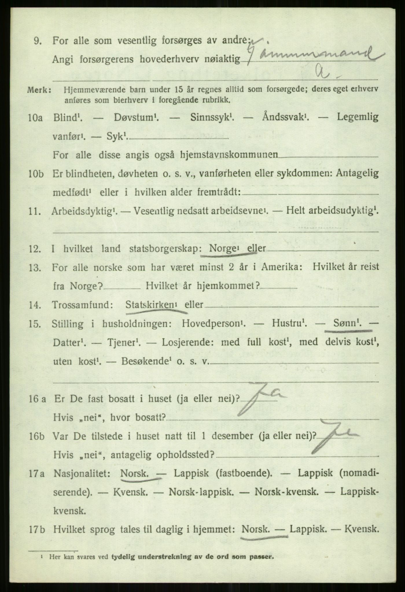 SATØ, Folketelling 1920 for 1934 Tromsøysund herred, 1920, s. 13871