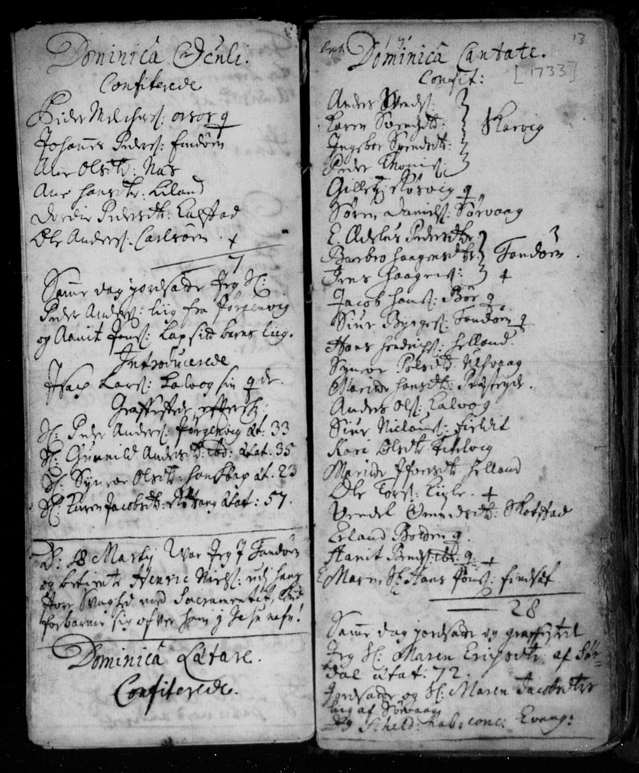 Ministerialprotokoller, klokkerbøker og fødselsregistre - Nordland, AV/SAT-A-1459/859/L0840: Ministerialbok nr. 859A00, 1708-1738, s. 13