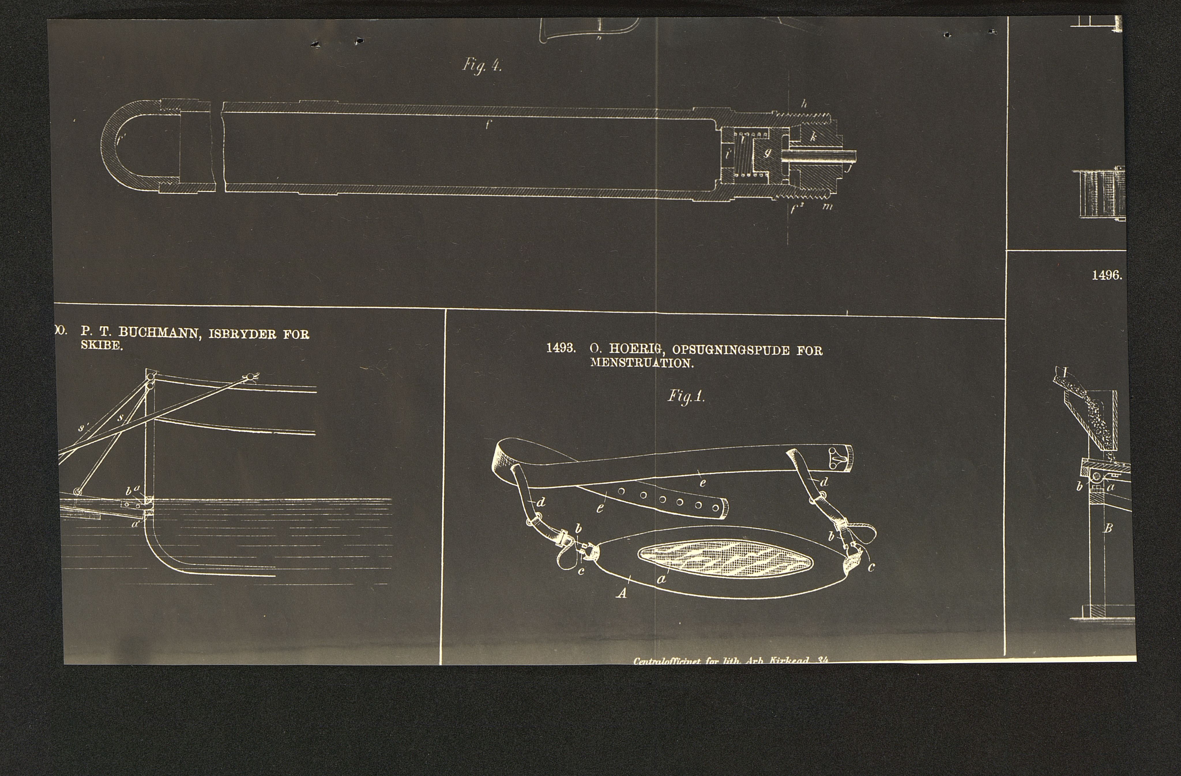 Pa 46 - Sca Mølnlycke AS, VEMU/A-1050/F/L0002/0001: Laboratoriet / Patenter menstruasjonsprodukter, 1889-1958