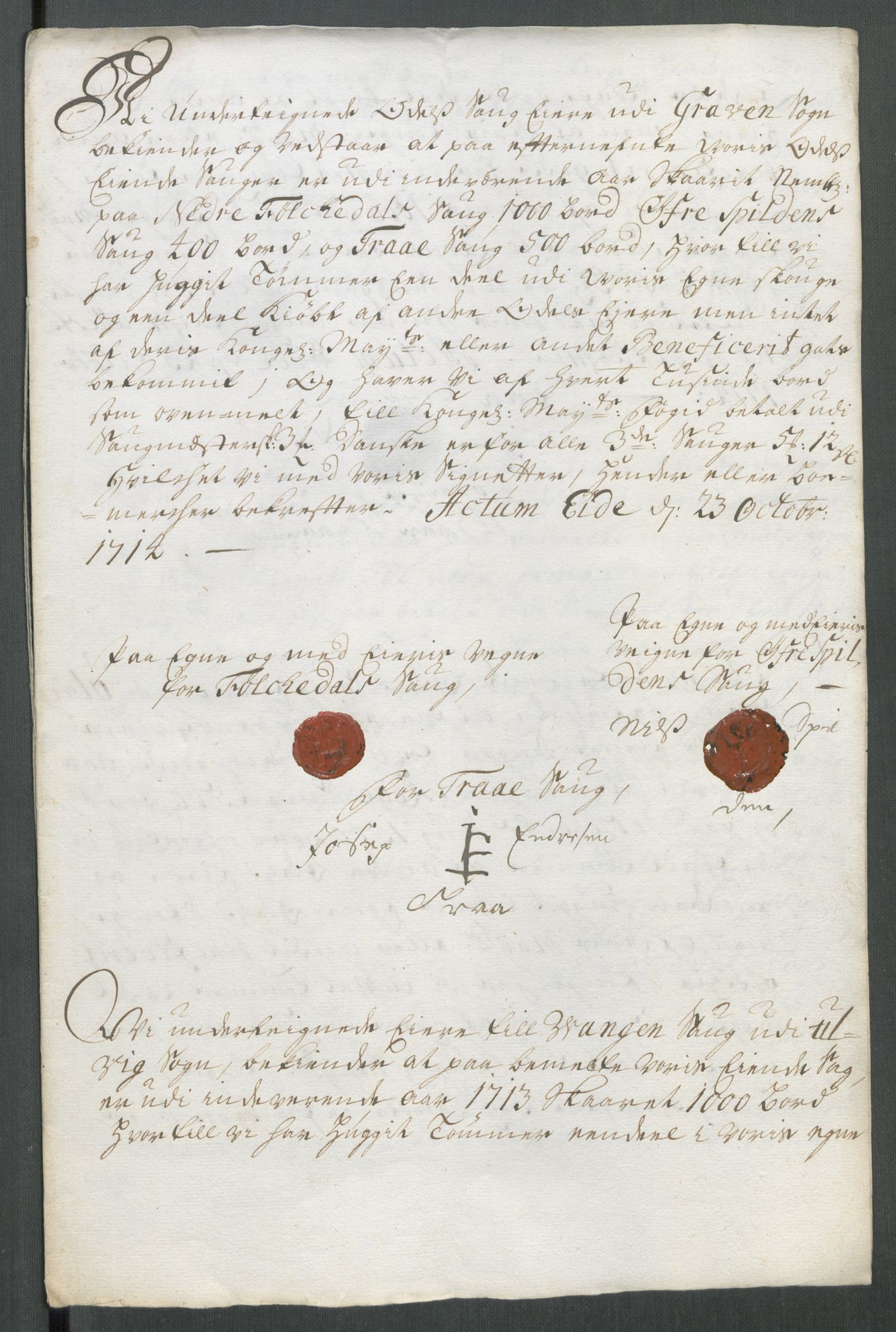 Rentekammeret inntil 1814, Reviderte regnskaper, Fogderegnskap, RA/EA-4092/R48/L2990: Fogderegnskap Sunnhordland og Hardanger, 1714, s. 268