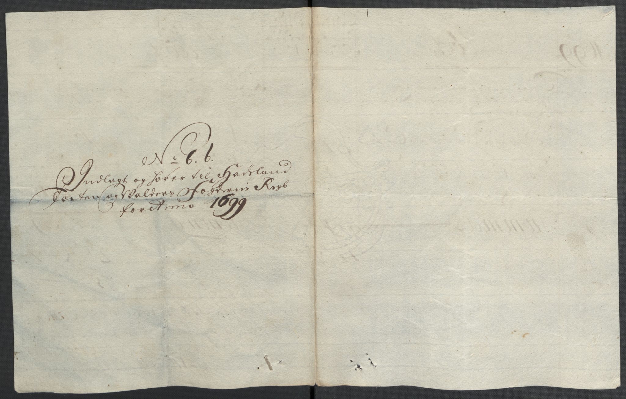 Rentekammeret inntil 1814, Reviderte regnskaper, Fogderegnskap, AV/RA-EA-4092/R18/L1297: Fogderegnskap Hadeland, Toten og Valdres, 1699, s. 372