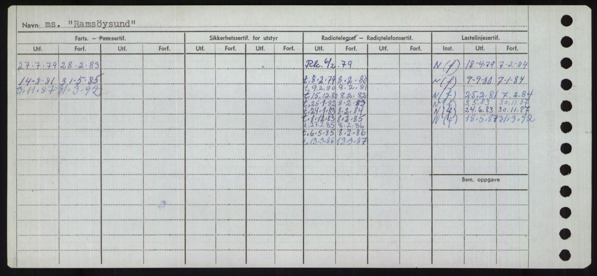 Sjøfartsdirektoratet med forløpere, Skipsmålingen, RA/S-1627/H/Ha/L0004/0002: Fartøy, Mas-R / Fartøy, Odin-R, s. 512