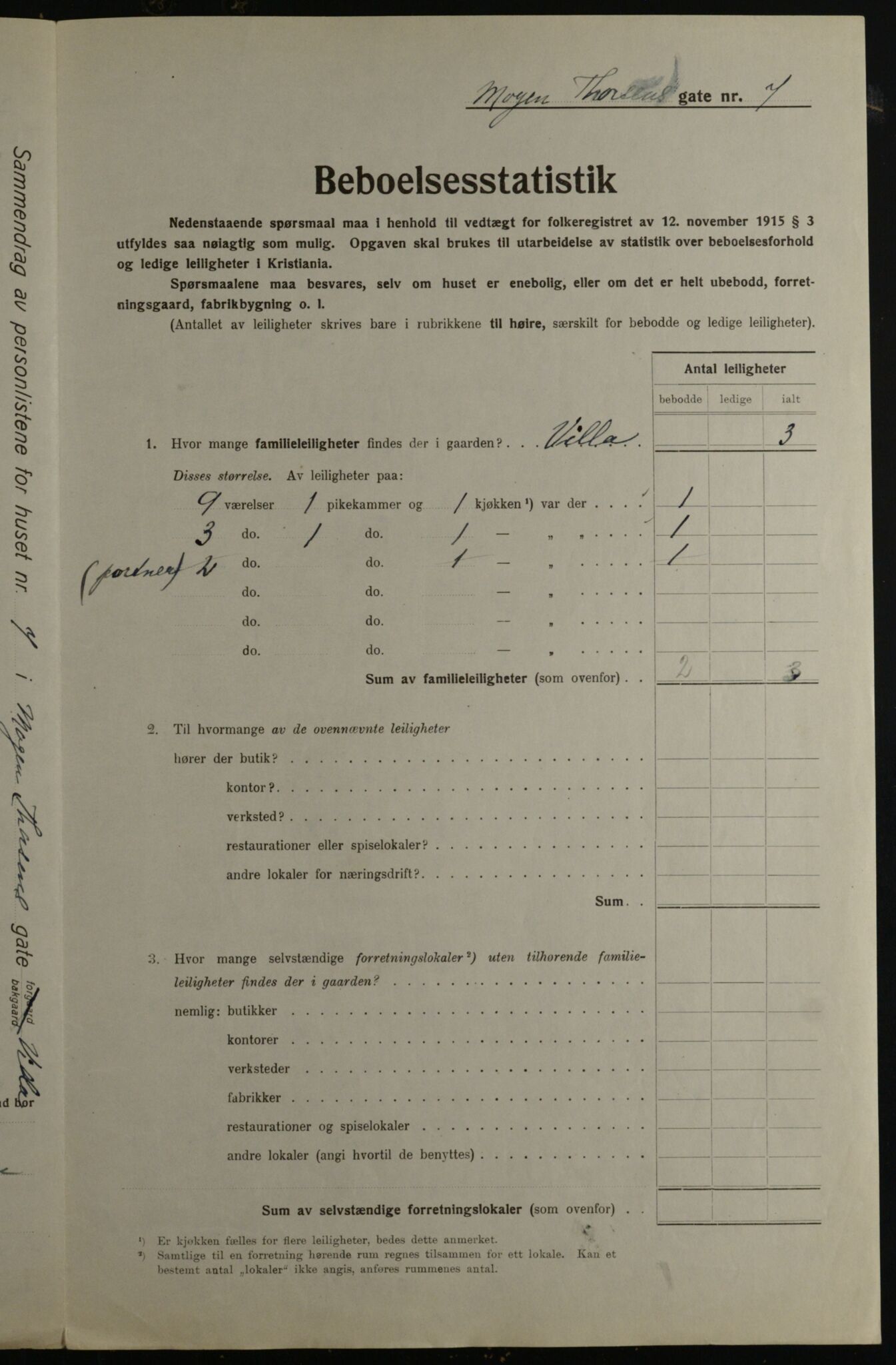 OBA, Kommunal folketelling 1.12.1923 for Kristiania, 1923, s. 72565