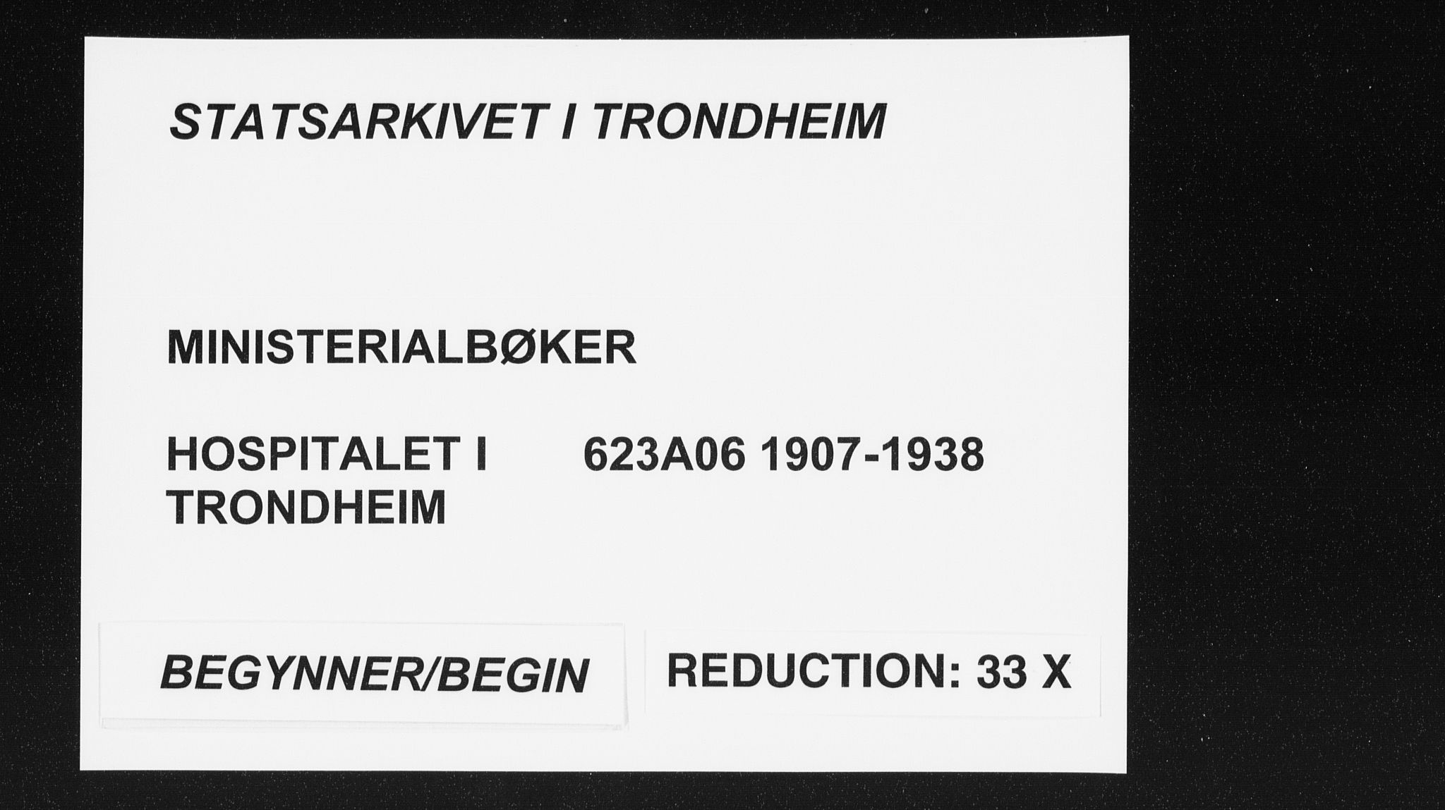 Ministerialprotokoller, klokkerbøker og fødselsregistre - Sør-Trøndelag, SAT/A-1456/623/L0472: Ministerialbok nr. 623A06, 1907-1938