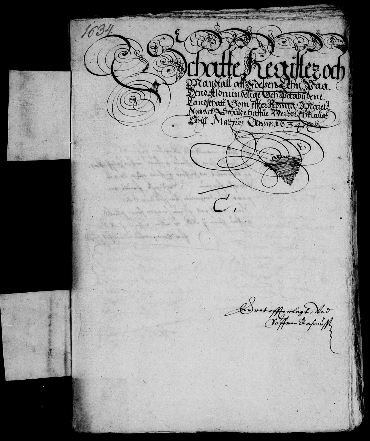 Rentekammeret inntil 1814, Reviderte regnskaper, Lensregnskaper, AV/RA-EA-5023/R/Rb/Rbw/L0055: Trondheim len, 1634-1635