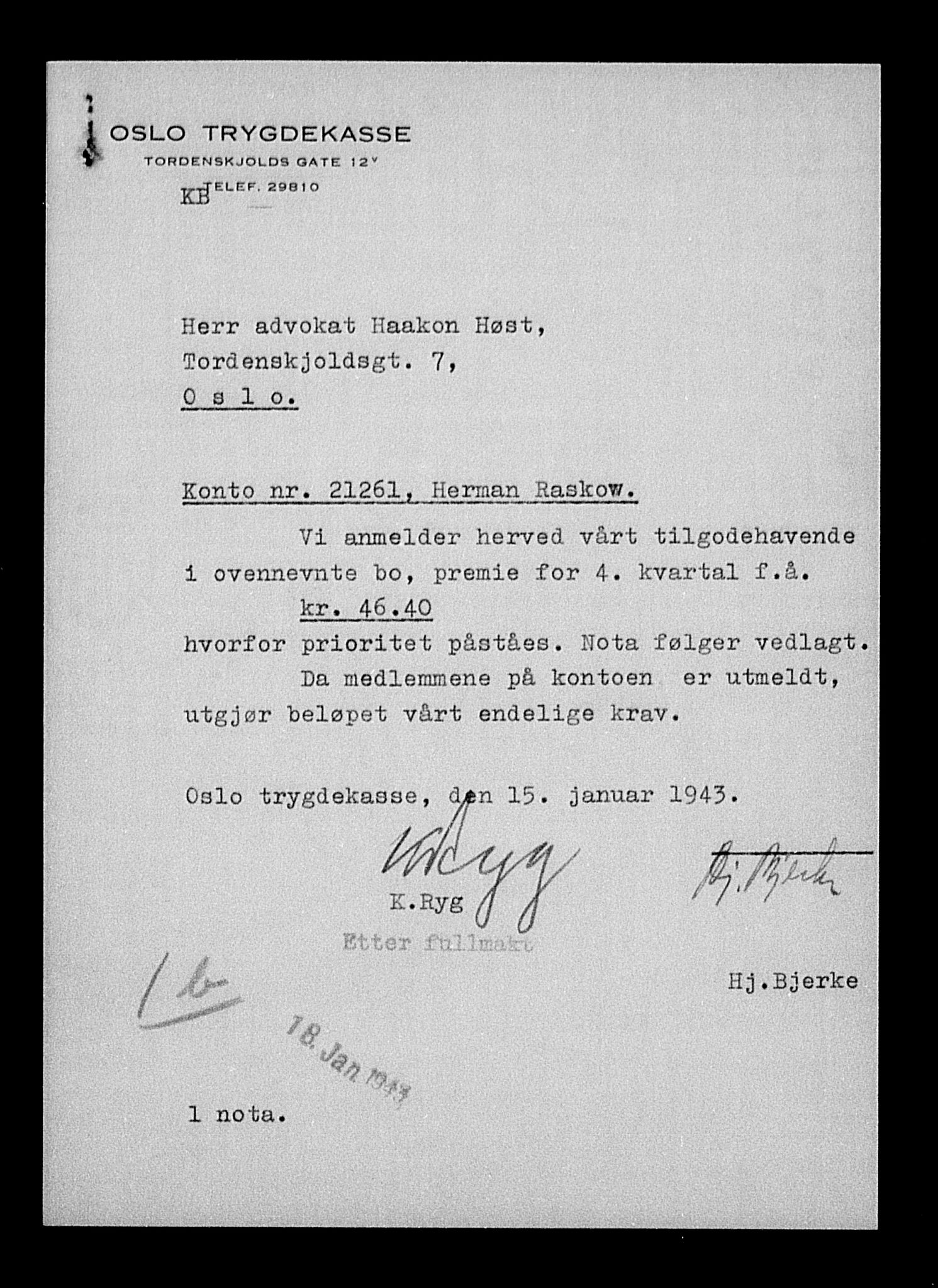 Justisdepartementet, Tilbakeføringskontoret for inndratte formuer, RA/S-1564/H/Hc/Hcc/L0972: --, 1945-1947, s. 74