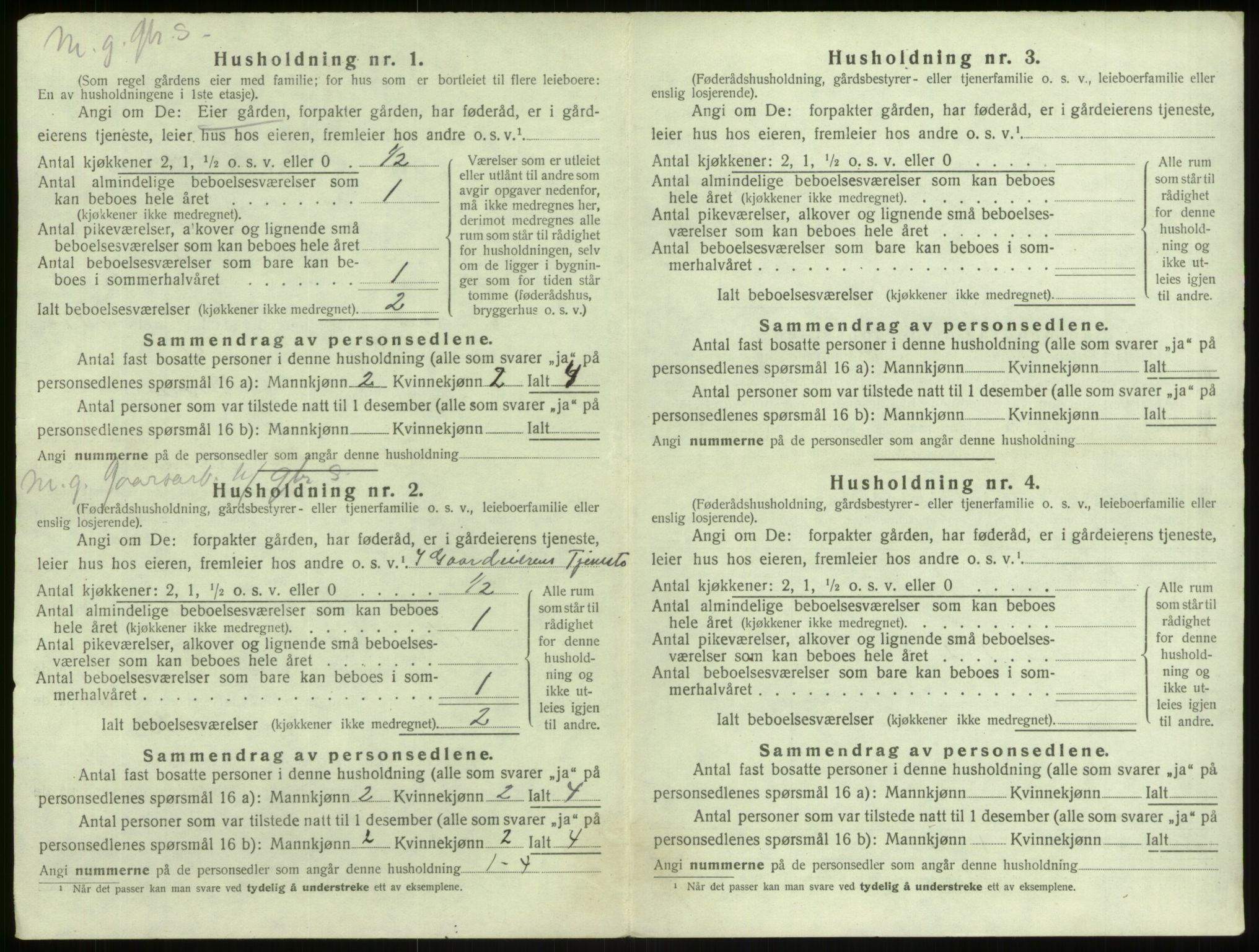 SAB, Folketelling 1920 for 1261 Manger herred, 1920, s. 1281