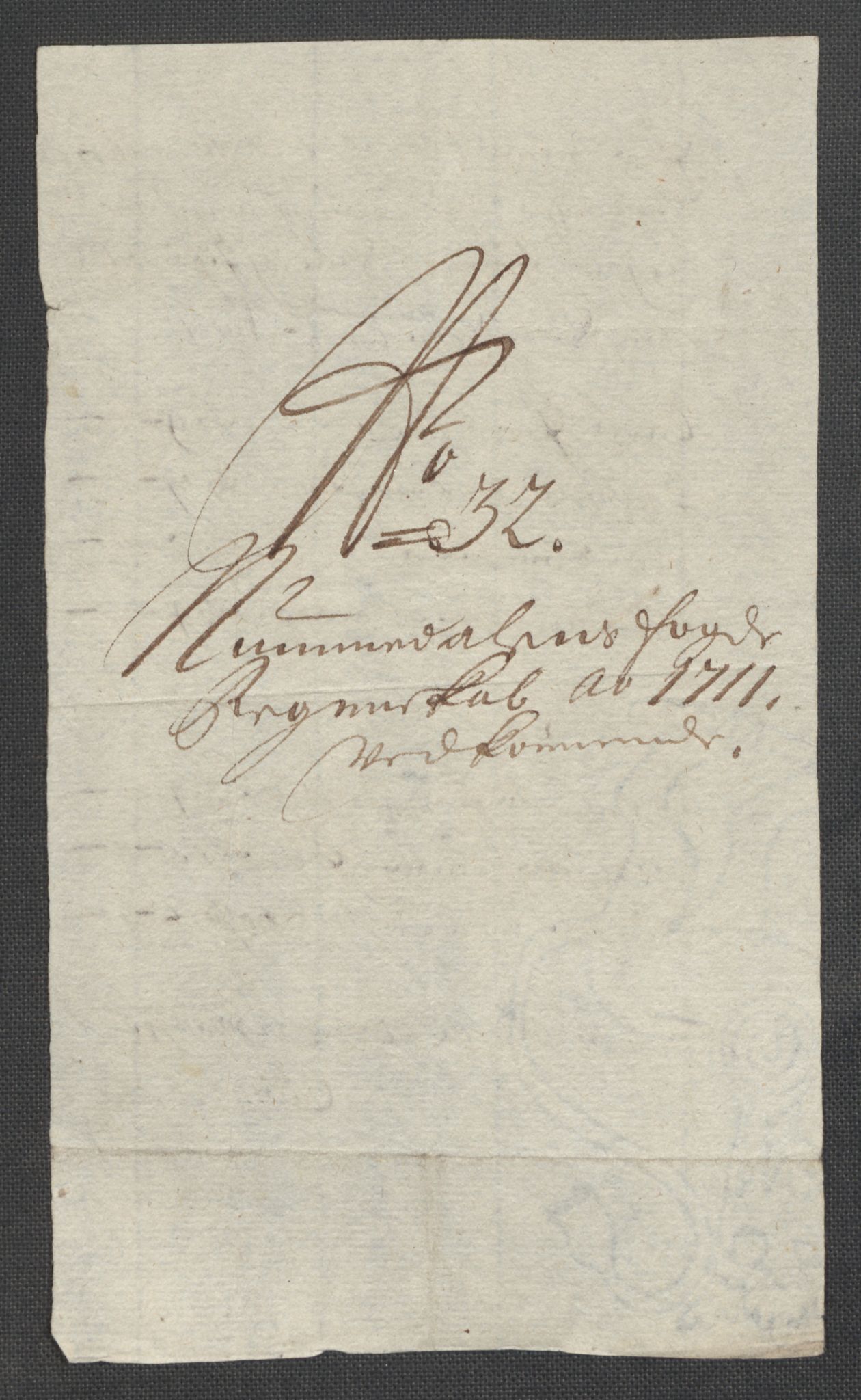 Rentekammeret inntil 1814, Reviderte regnskaper, Fogderegnskap, RA/EA-4092/R64/L4432: Fogderegnskap Namdal, 1711, s. 402