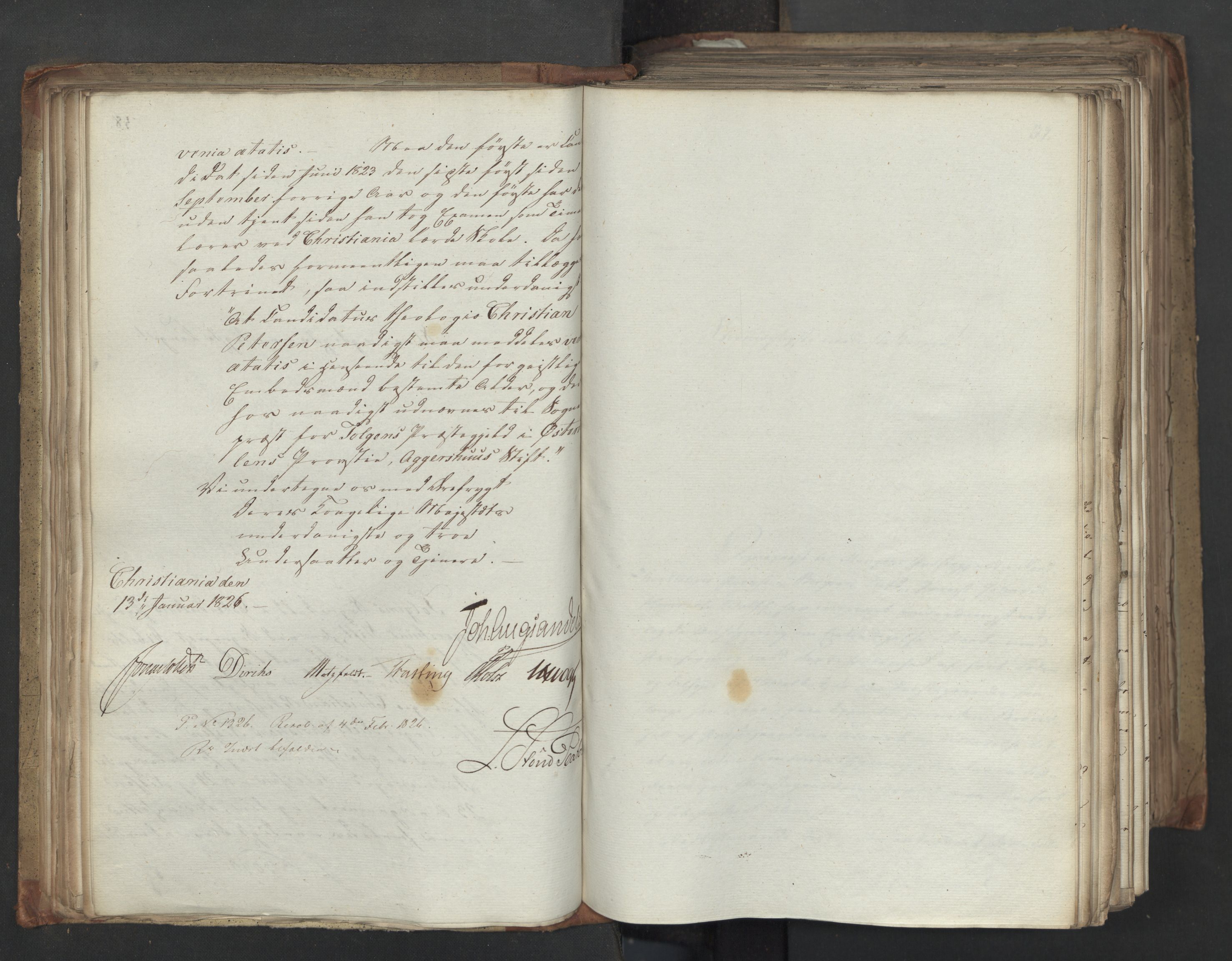 Statsrådsavdelingen i Stockholm, AV/RA-S-1003/D/Da/L0045: Regjeringsinnstillinger nr. 3067-3307, 1826, s. 66
