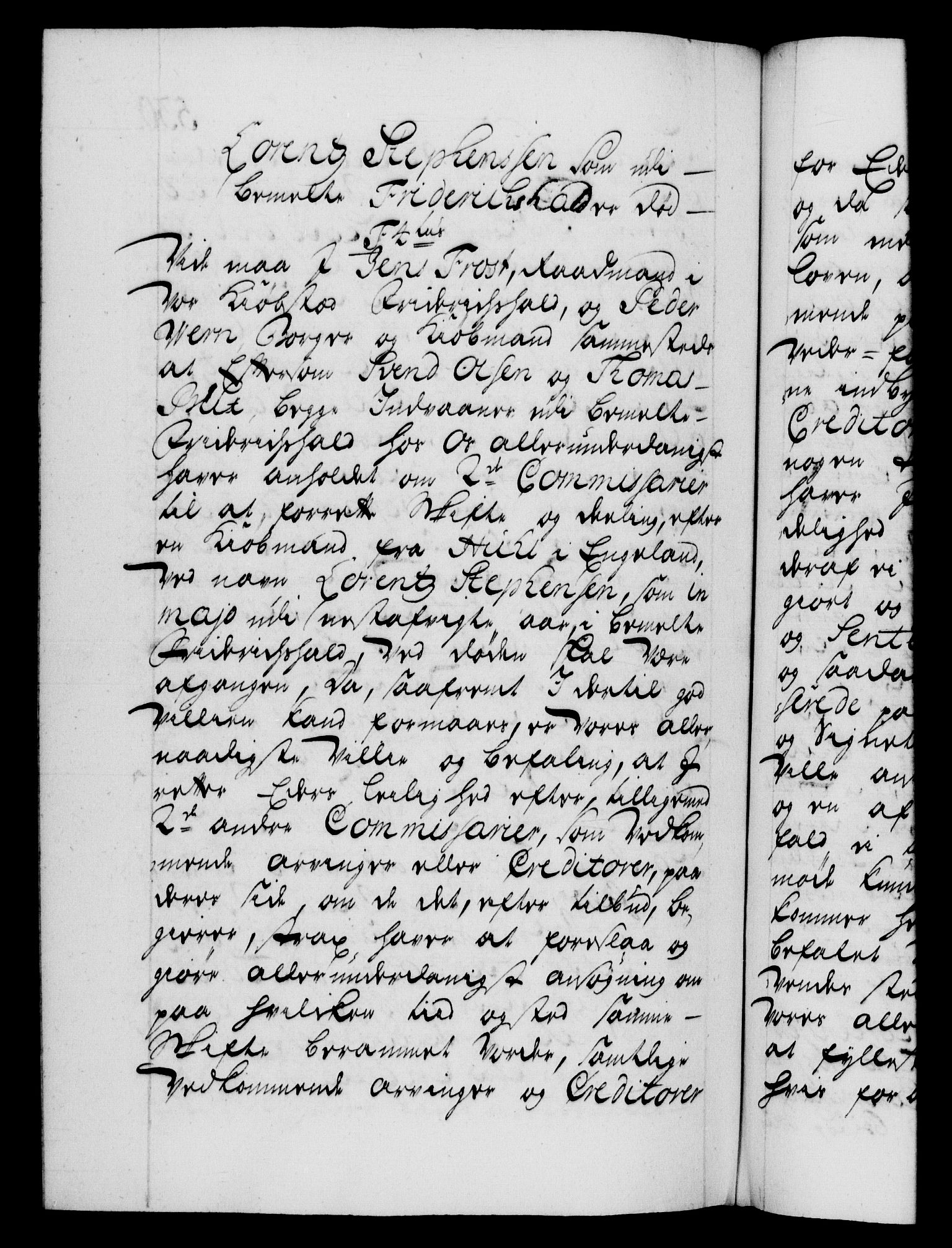 Danske Kanselli 1572-1799, AV/RA-EA-3023/F/Fc/Fca/Fcab/L0023: Norske tegnelser, 1725-1727, s. 530b